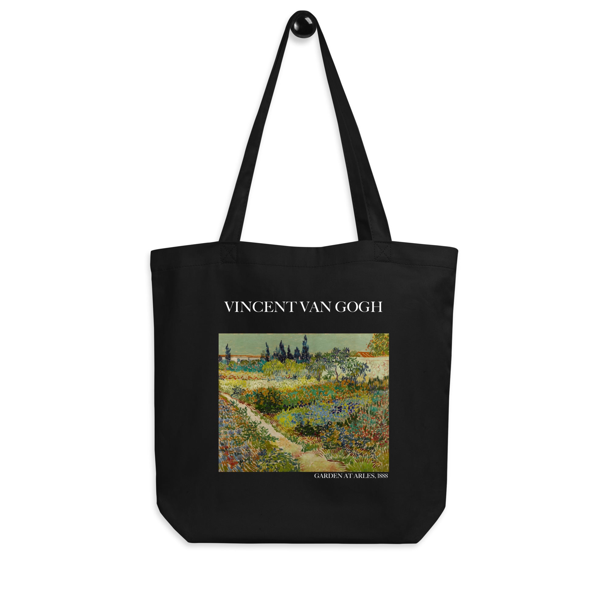 Vincent van Gogh 'Garden at Arles' Famous Painting Totebag | Eco Friendly Art Tote Bag