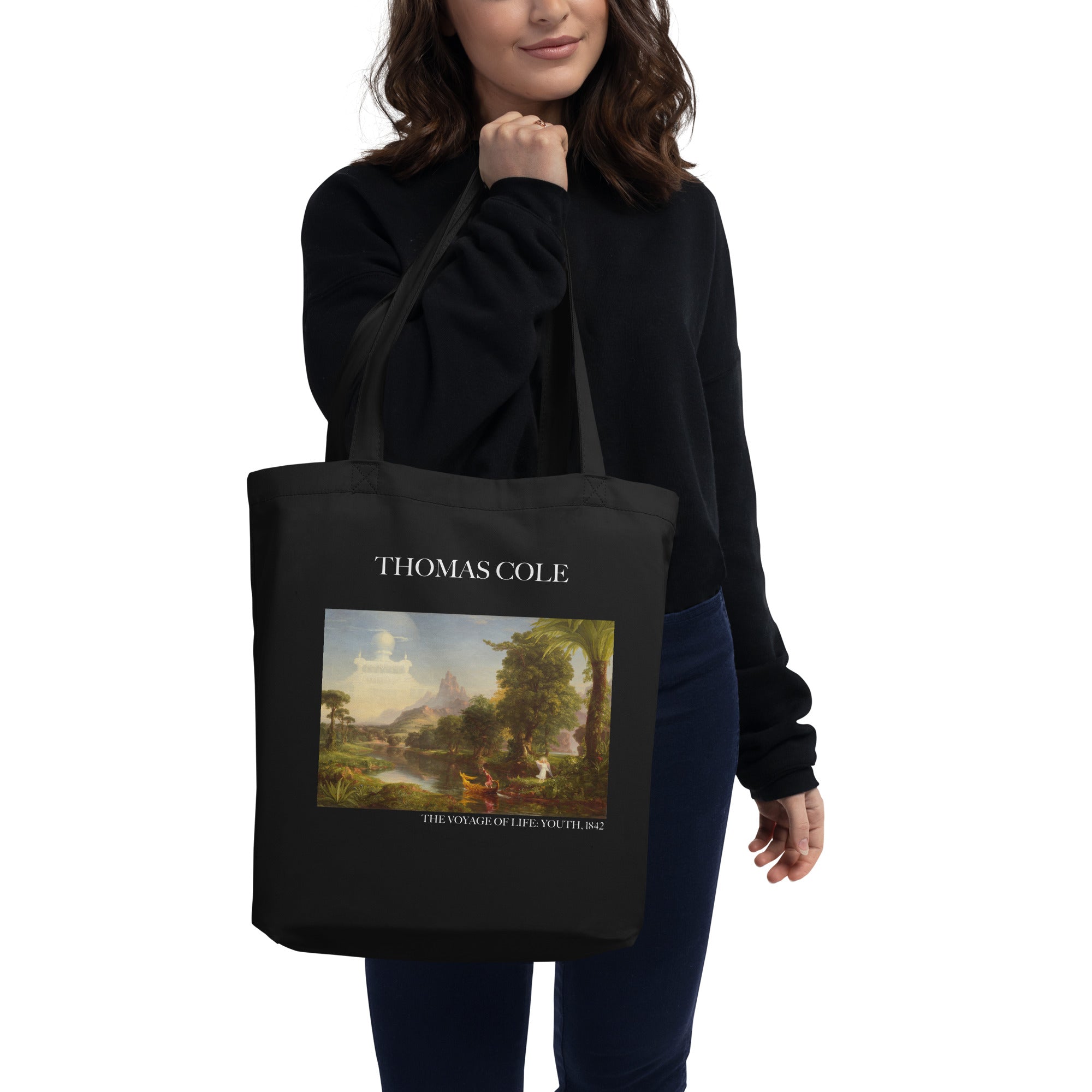 Thomas Cole 'The Voyage of Life: Youth' Famous Painting Totebag | Eco Friendly Art Tote Bag