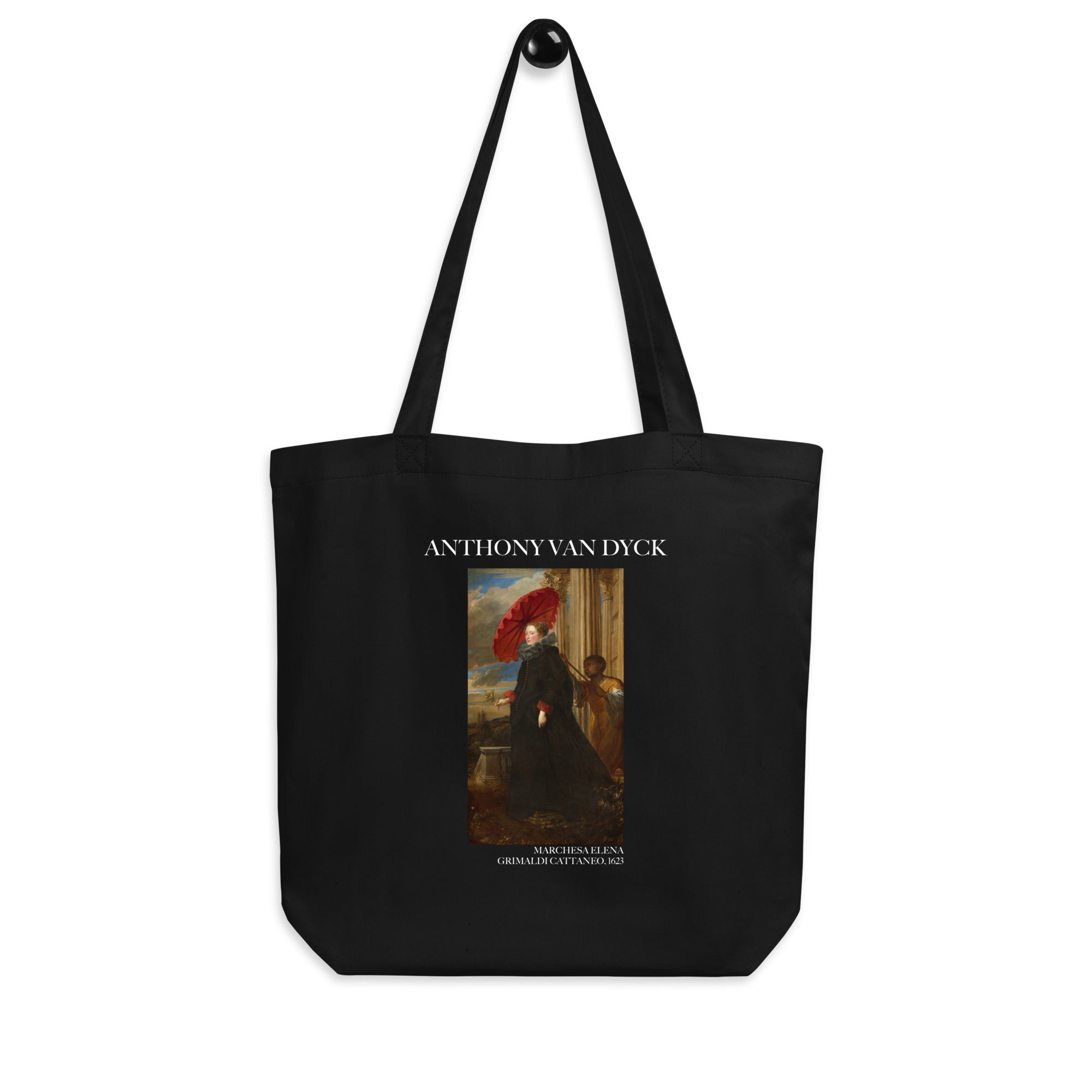 Sir Anthony van Dyck 'Marchesa Elena Grimaldi Cattaneo' Famous Painting Totebag | Eco Friendly Art Tote Bag