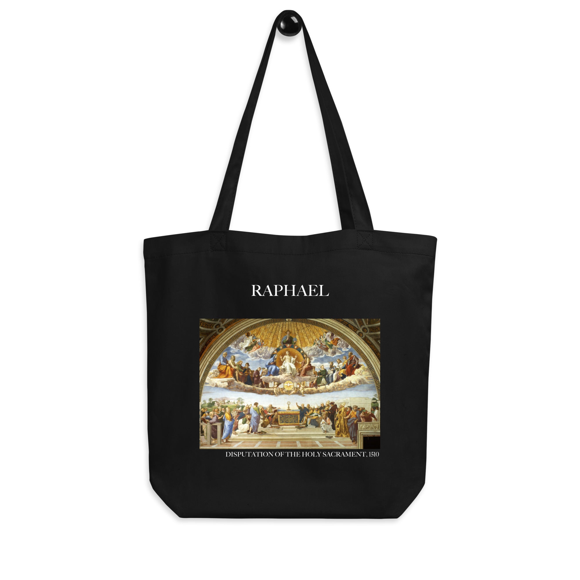 Raphael 'Disputation des Heiligen Abendmahls' berühmtes Gemälde Tote Bag | Umweltfreundliche Kunst Tote Bag