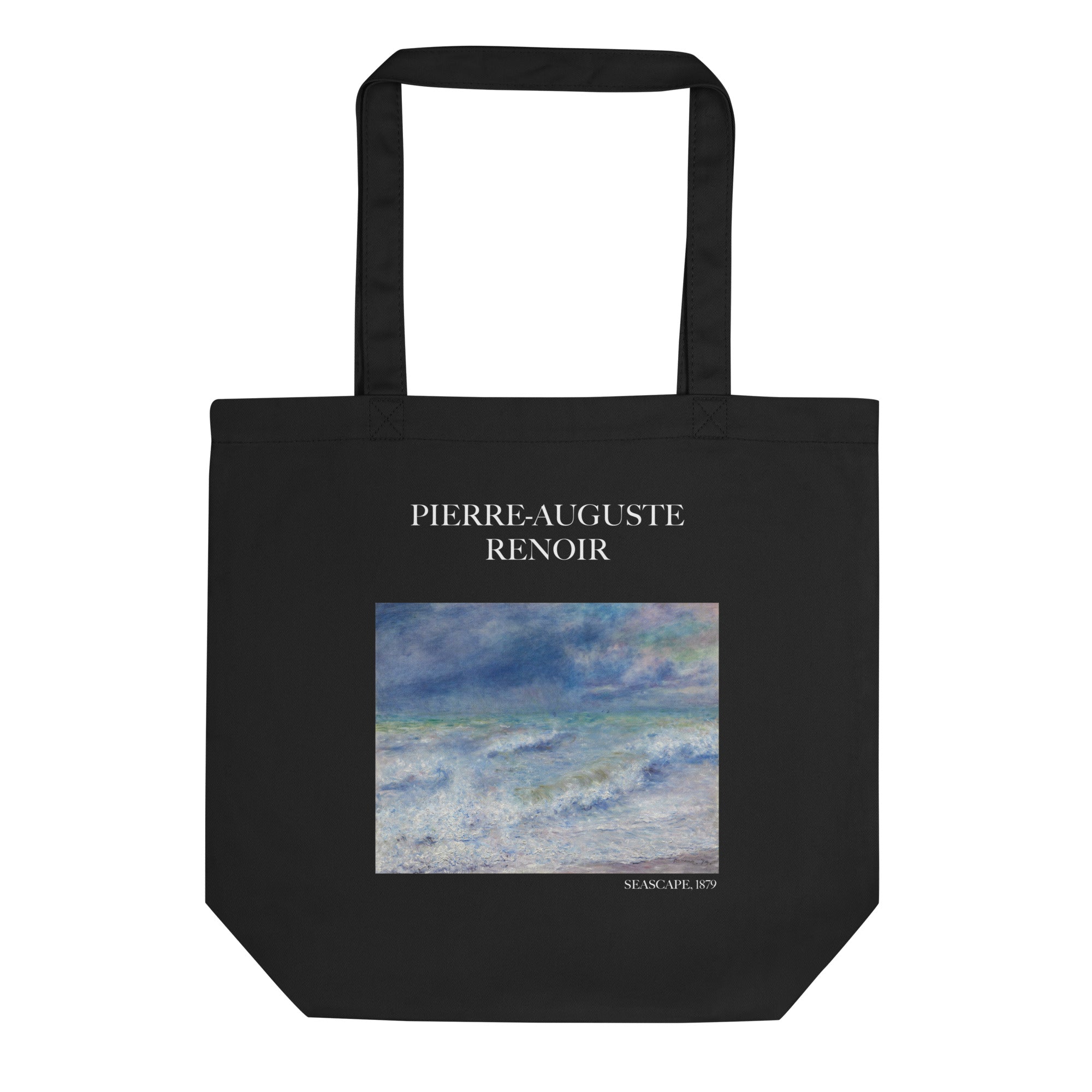 Pierre-Auguste Renoir - Einkaufstasche mit berühmtem Gemälde „Meereslandschaft“ - Umweltfreundliche Kunst-Einkaufstasche