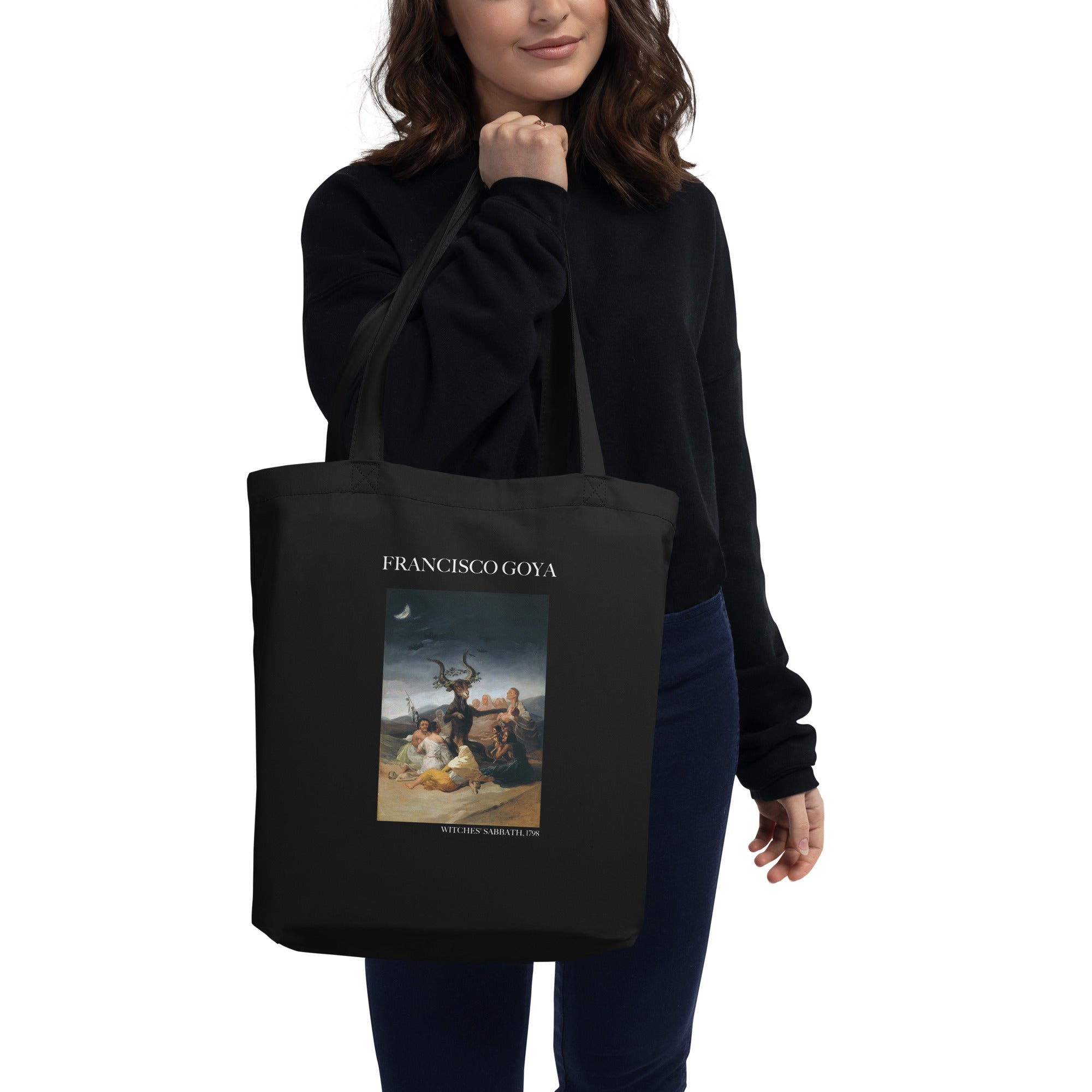 Francisco Goya 'Witches' Sabbath' Famous Painting Totebag | Eco Friendly Art Tote Bag