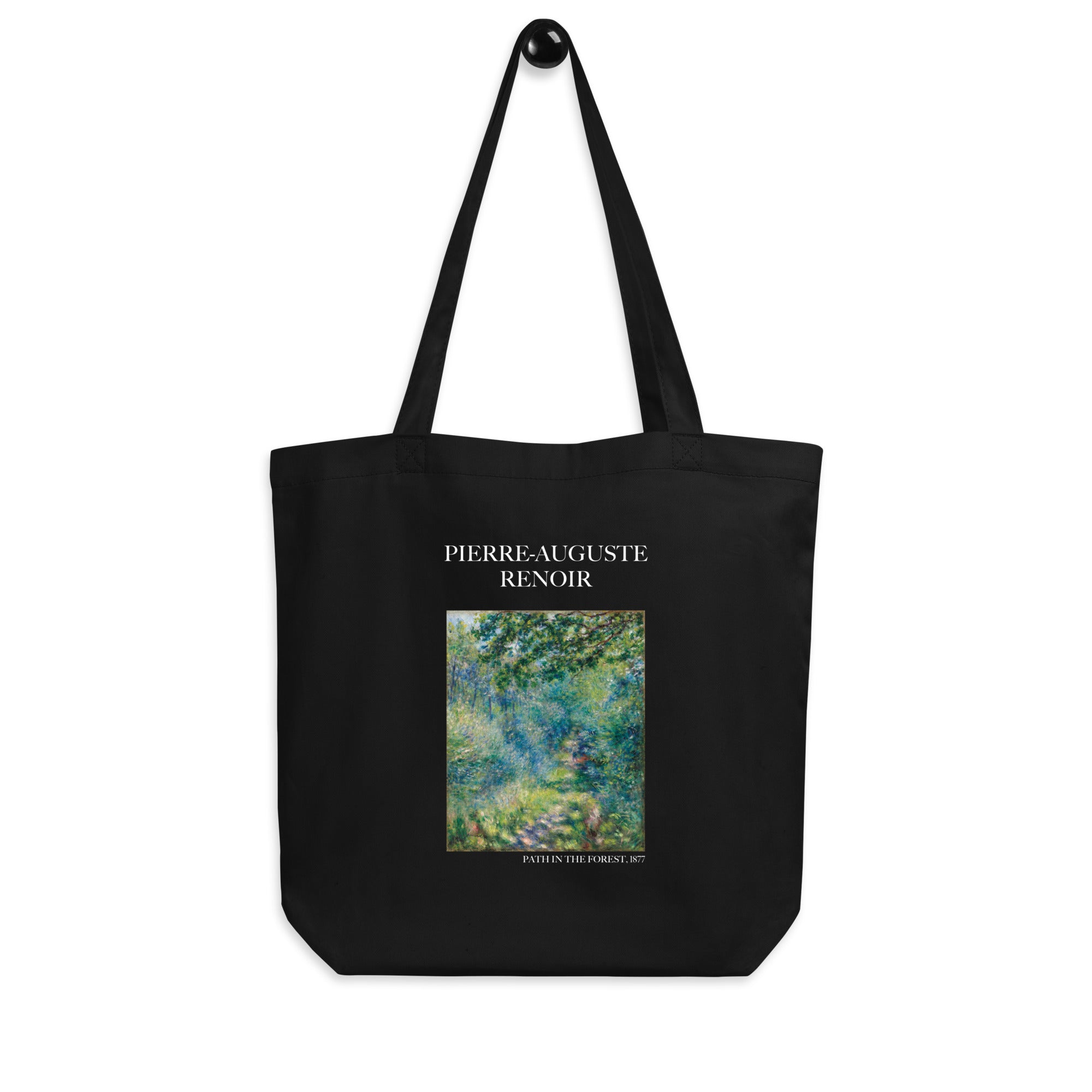 Pierre-Auguste Renoir 'Path in the Forest' Famous Painting Totebag | Eco Friendly Art Tote Bag