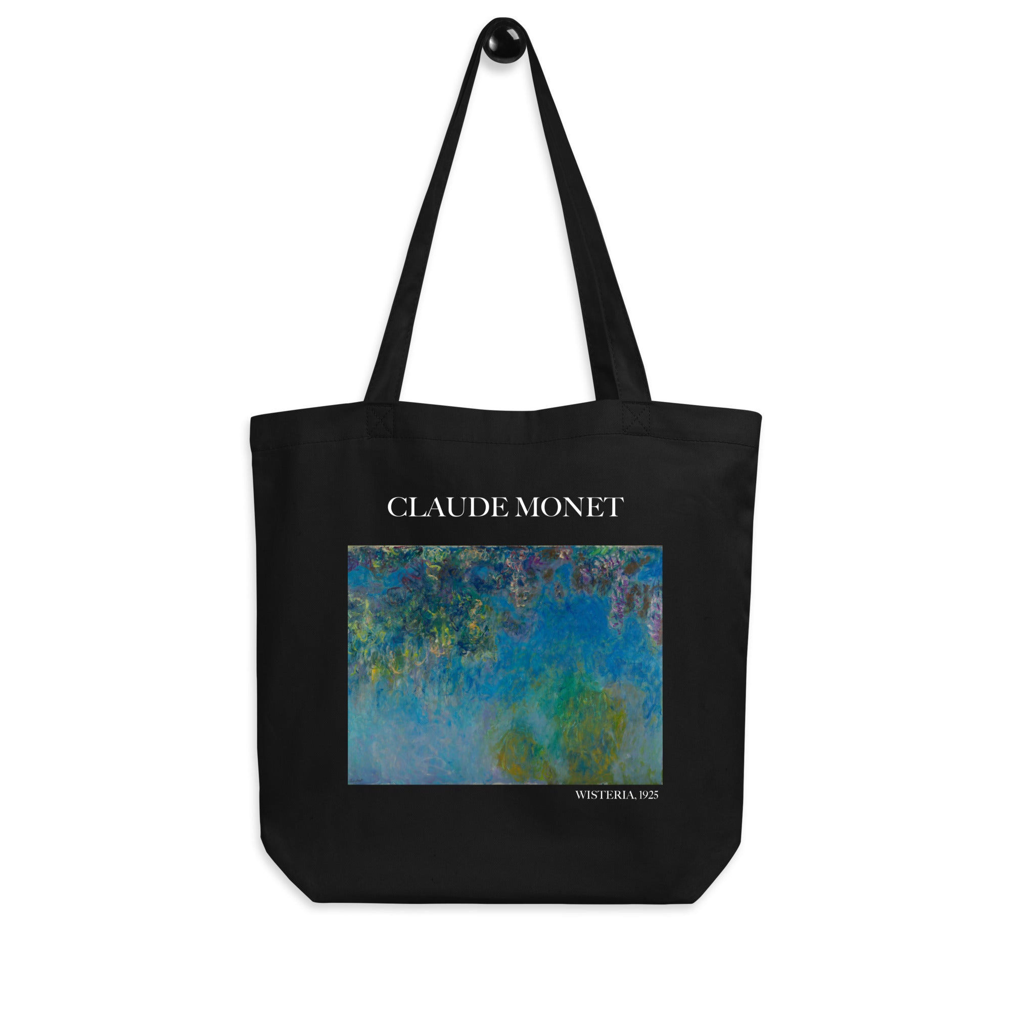 Claude Monet 'Wisteria' berühmtes Gemälde Tragetasche | Umweltfreundliche Kunst Tragetasche