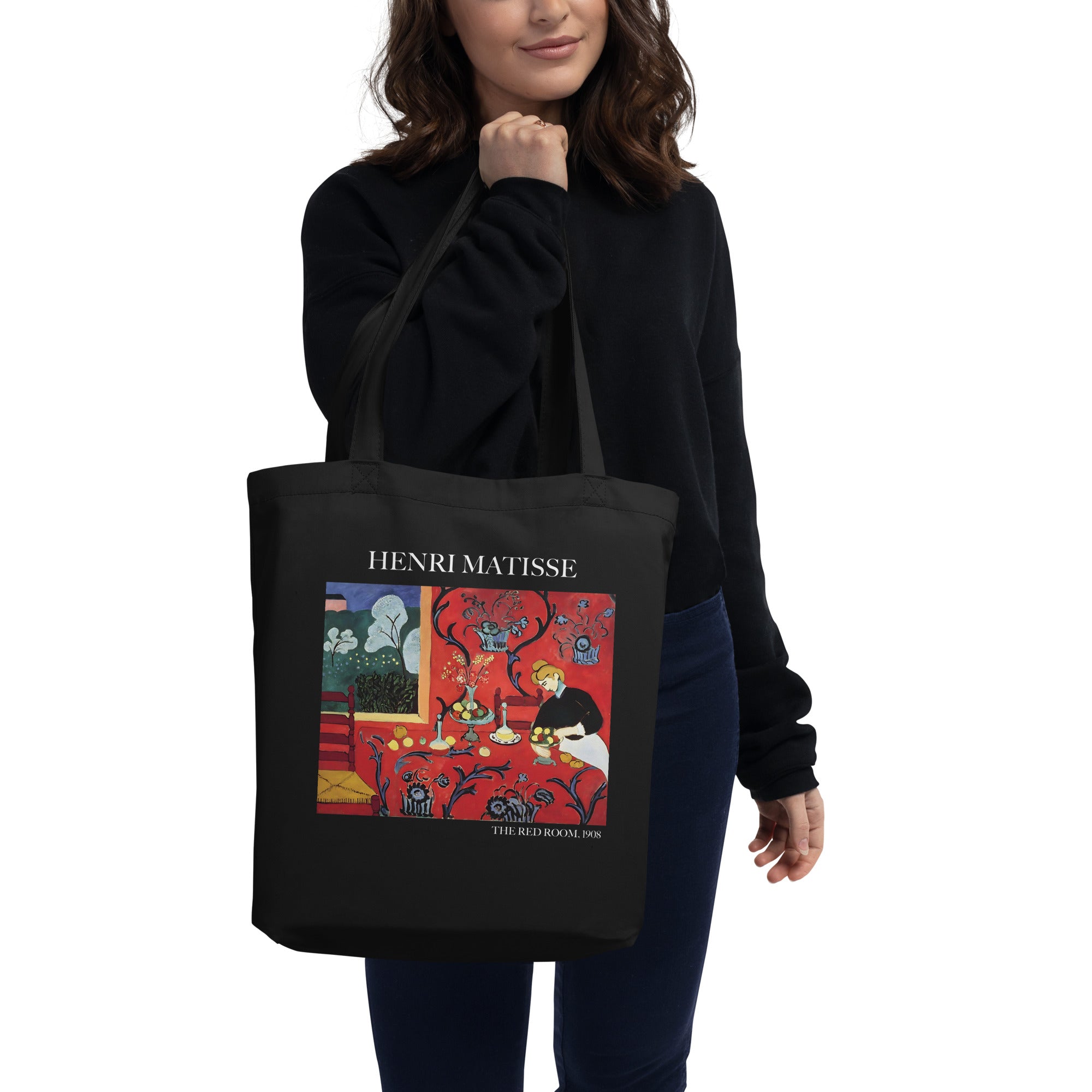 Henri Matisse 'The Red Room' Famous Painting Totebag | Eco Friendly Art Tote Bag