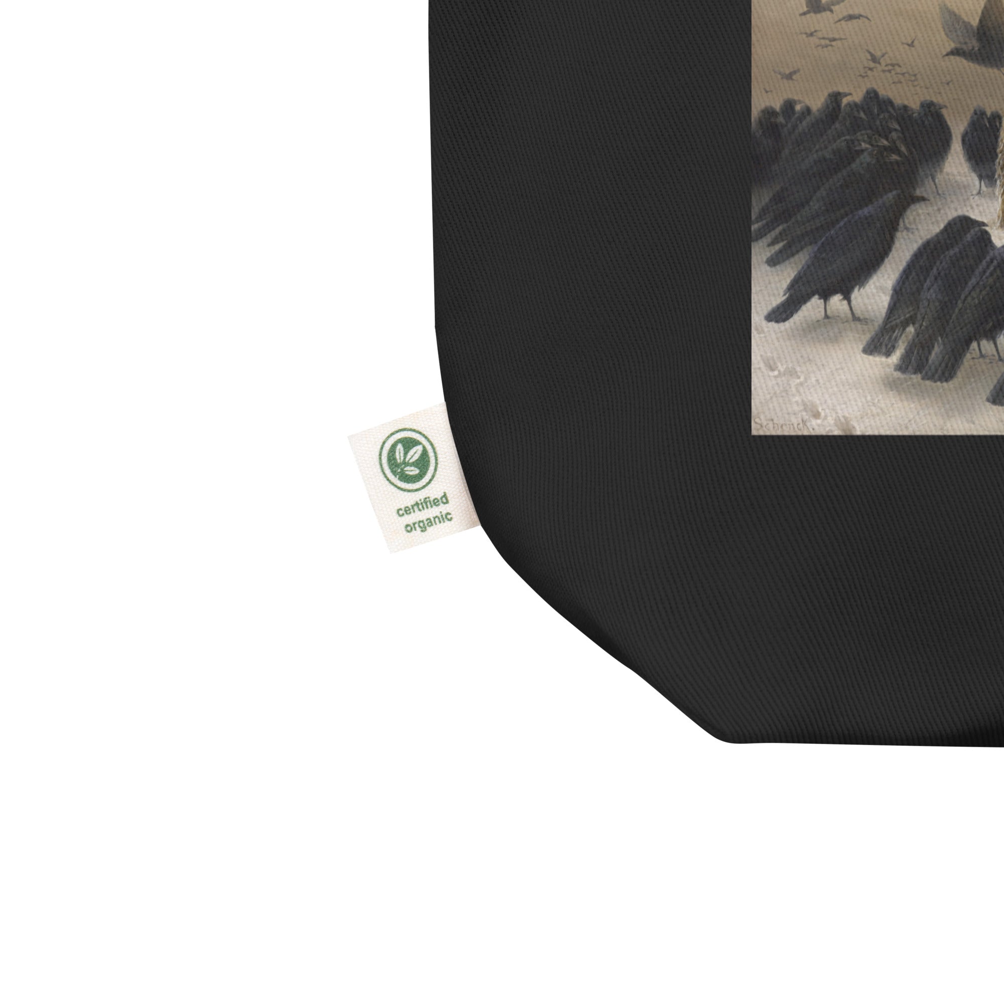August Friedrich Schenck 'Anguish' Famous Painting Totebag | Eco Friendly Art Tote Bag