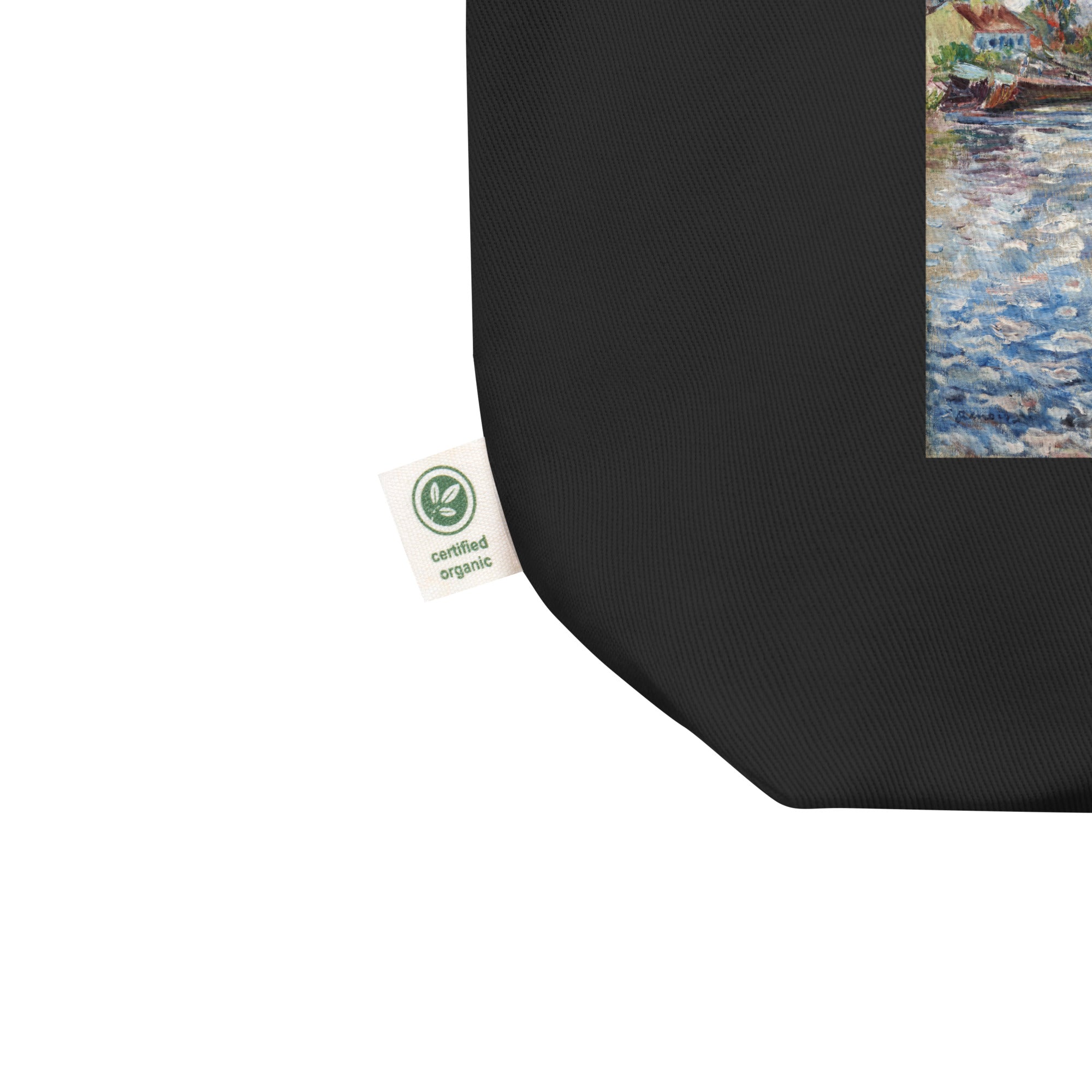 Pierre-Auguste Renoir 'The Seine at Chatou' Famous Painting Totebag | Eco Friendly Art Tote Bag