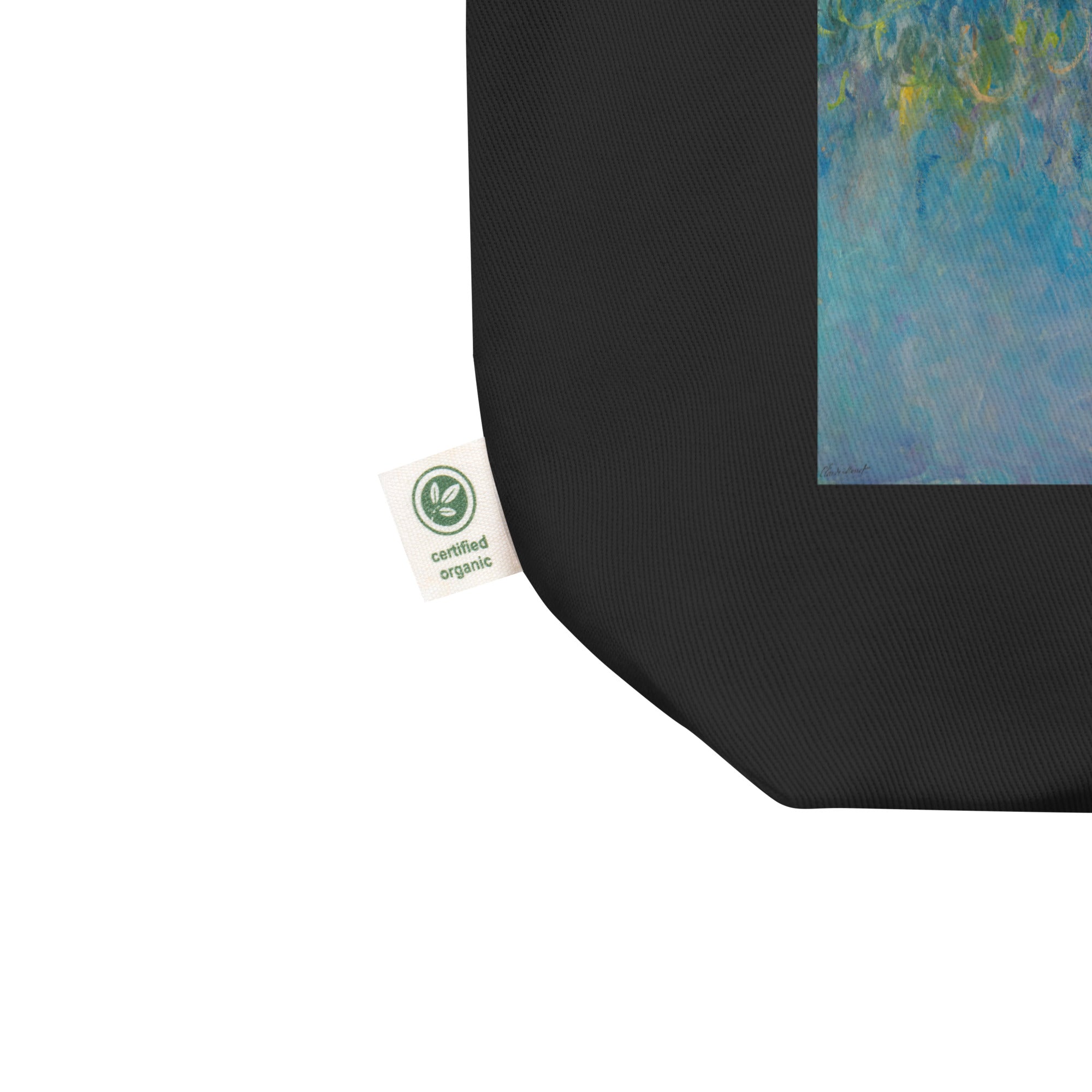 Claude Monet 'Wisteria' Famous Painting Totebag | Eco Friendly Art Tote Bag