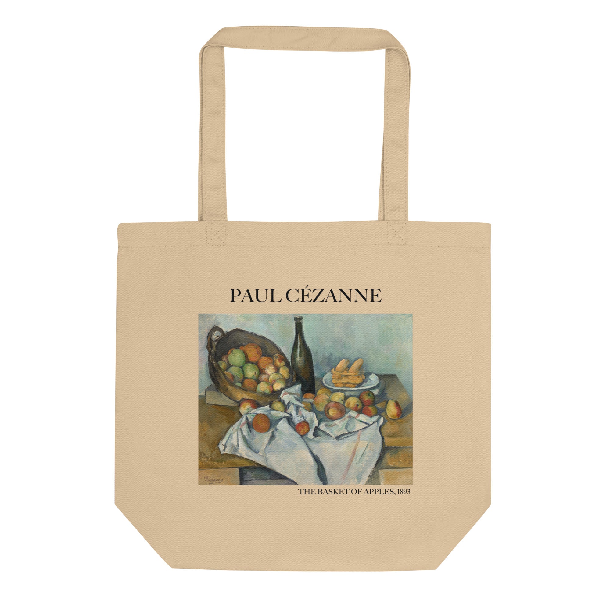 Paul Cézanne - Einkaufstasche mit berühmtem Gemälde „Der Korb mit Äpfeln“ | Umweltfreundliche Kunst-Einkaufstasche