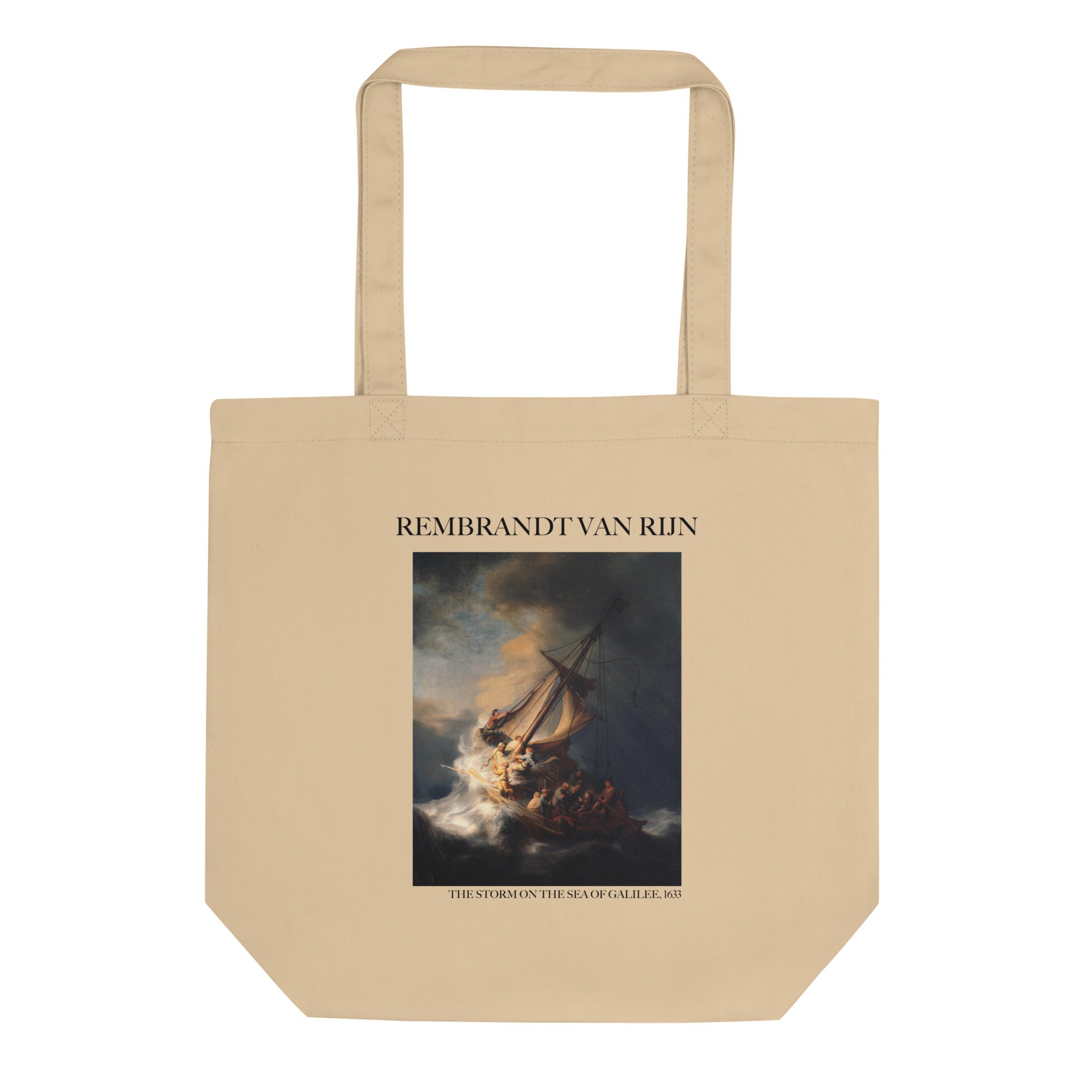 Rembrandt van Rijn 'The Storm on the Sea of Galilee' Famous Painting Totebag | Eco Friendly Art Tote Bag