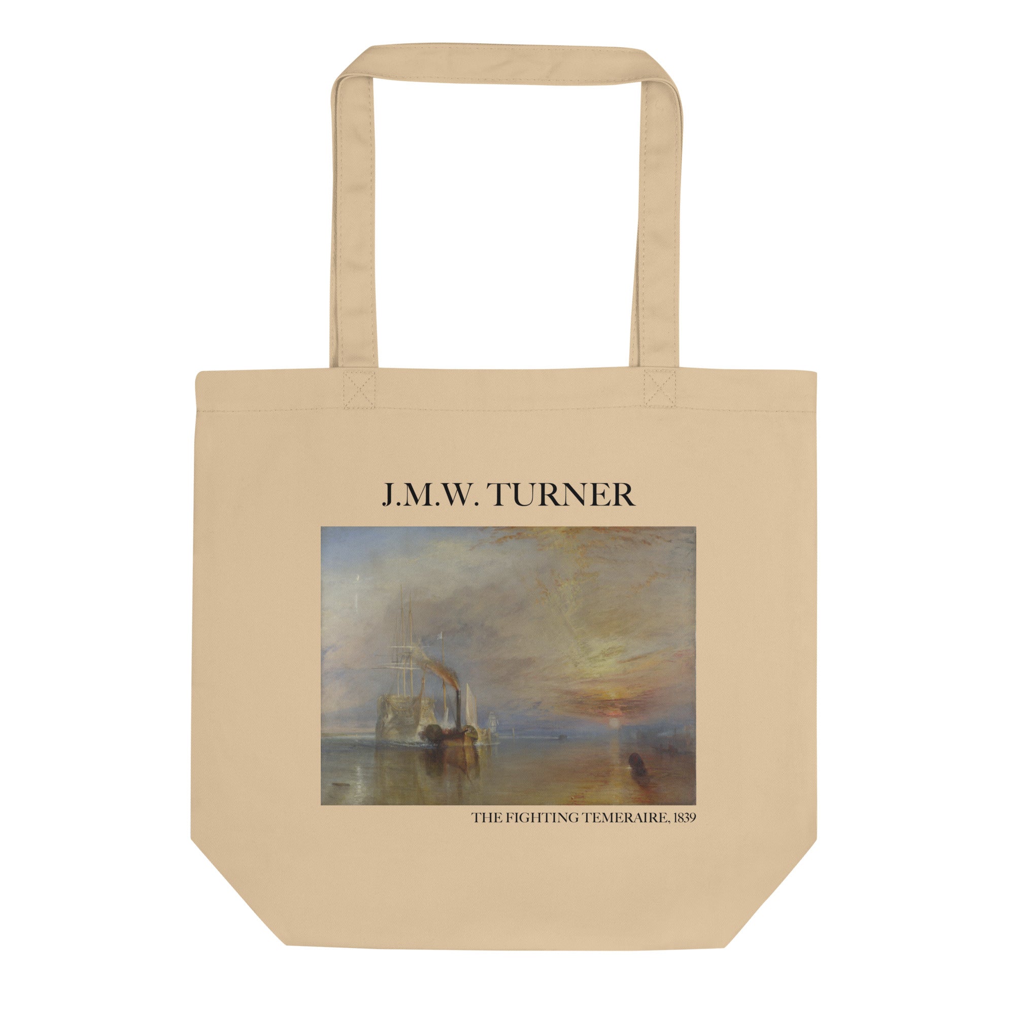 J.M.W. Turner 'The Fighting Temeraire' Famous Painting Totebag | Eco Friendly Art Tote Bag