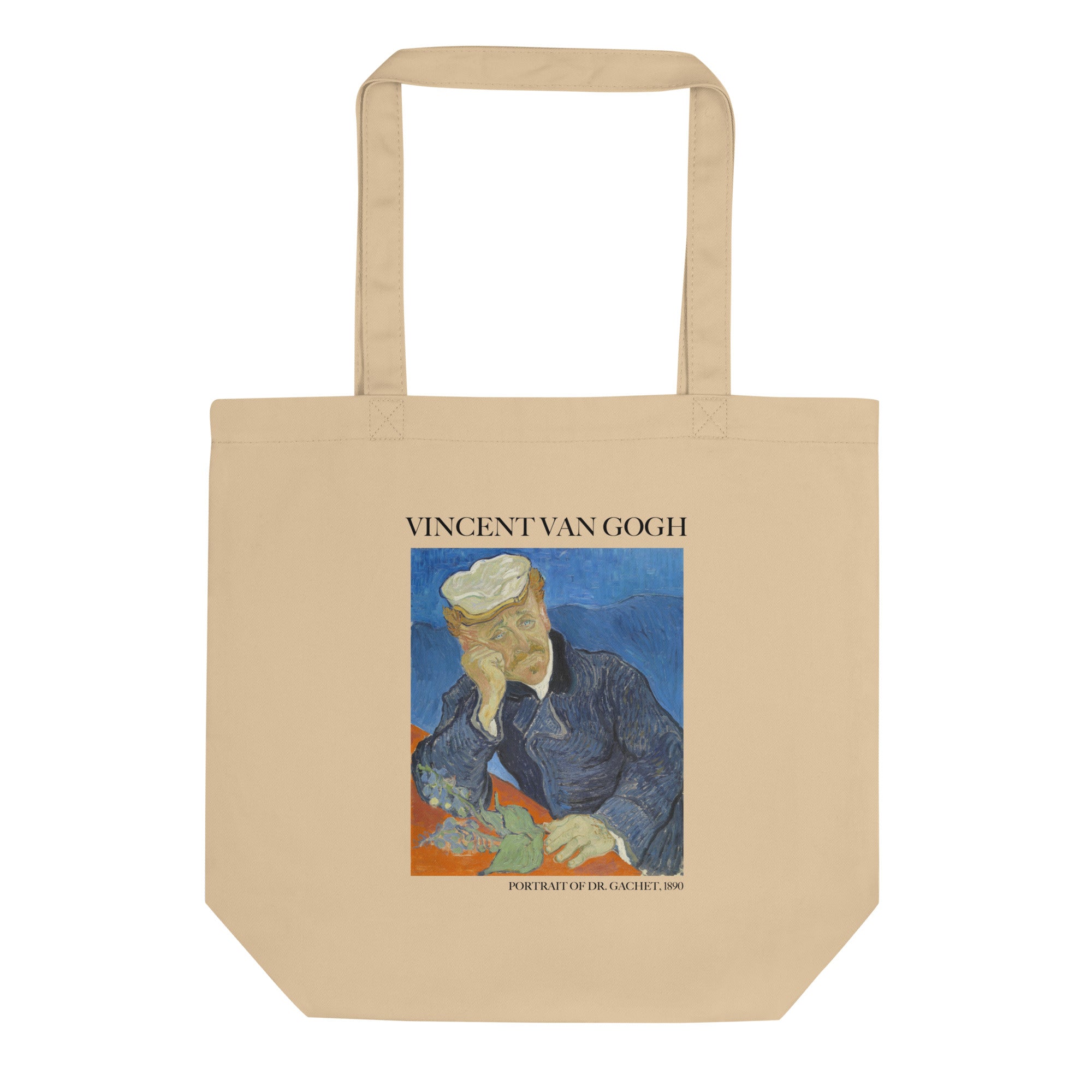 Vincent van Gogh 'Portrait of Dr. Gachet' Famous Painting Totebag | Eco Friendly Art Tote Bag