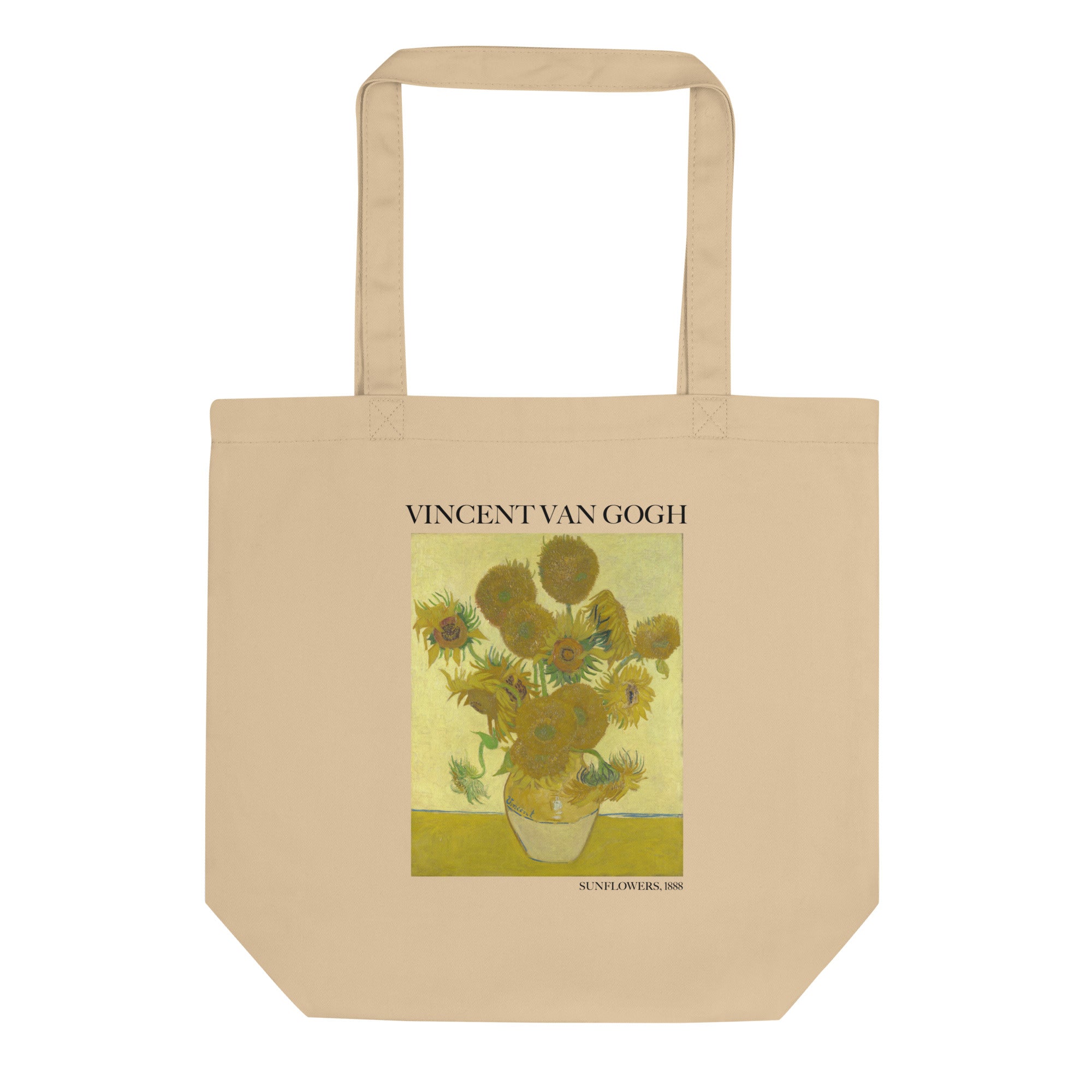 Vincent van Gogh 'Sunflowers' Famous Painting Totebag | Eco Friendly Art Tote Bag