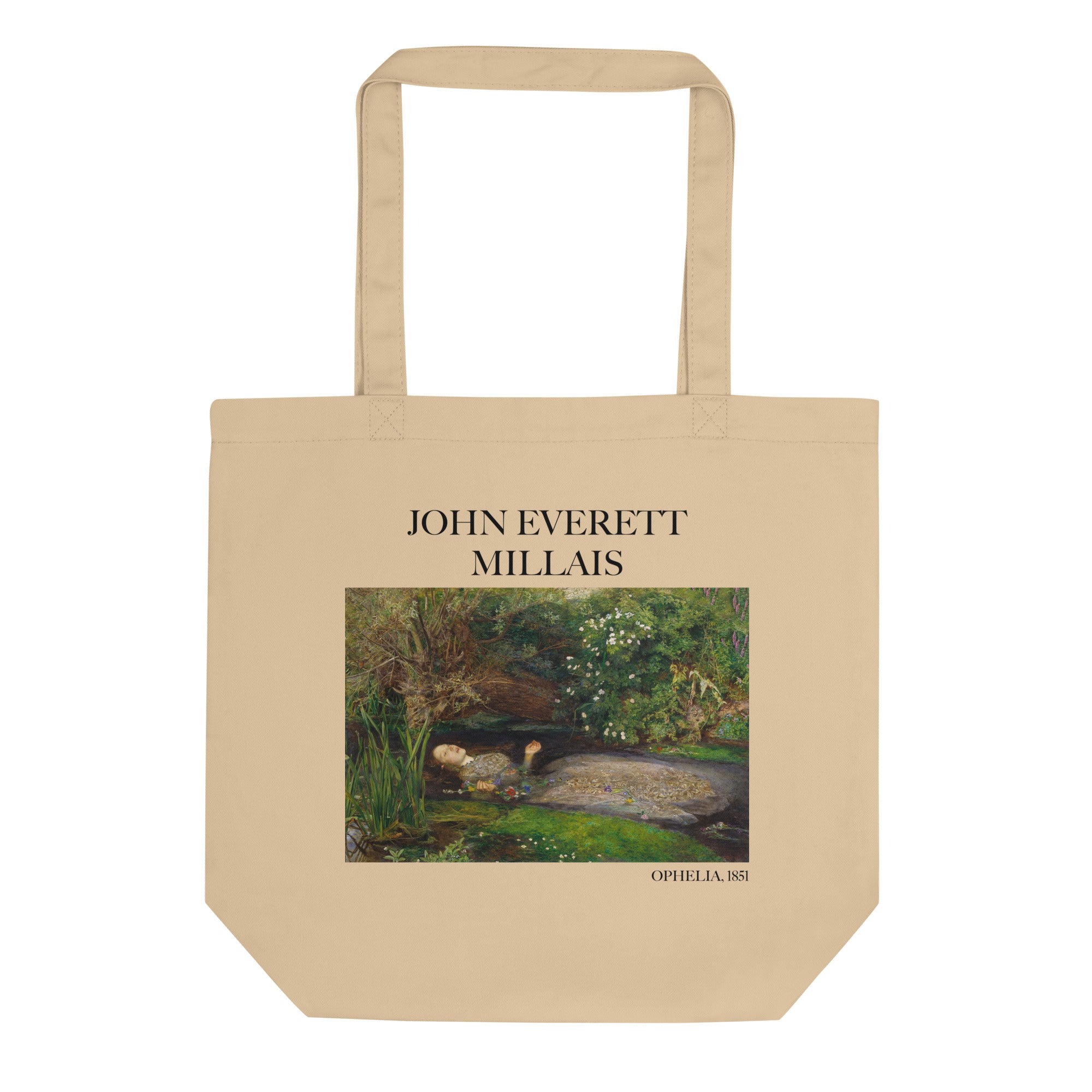 John Everett Millais 'Ophelia' Famous Painting Totebag | Eco Friendly Art Tote Bag