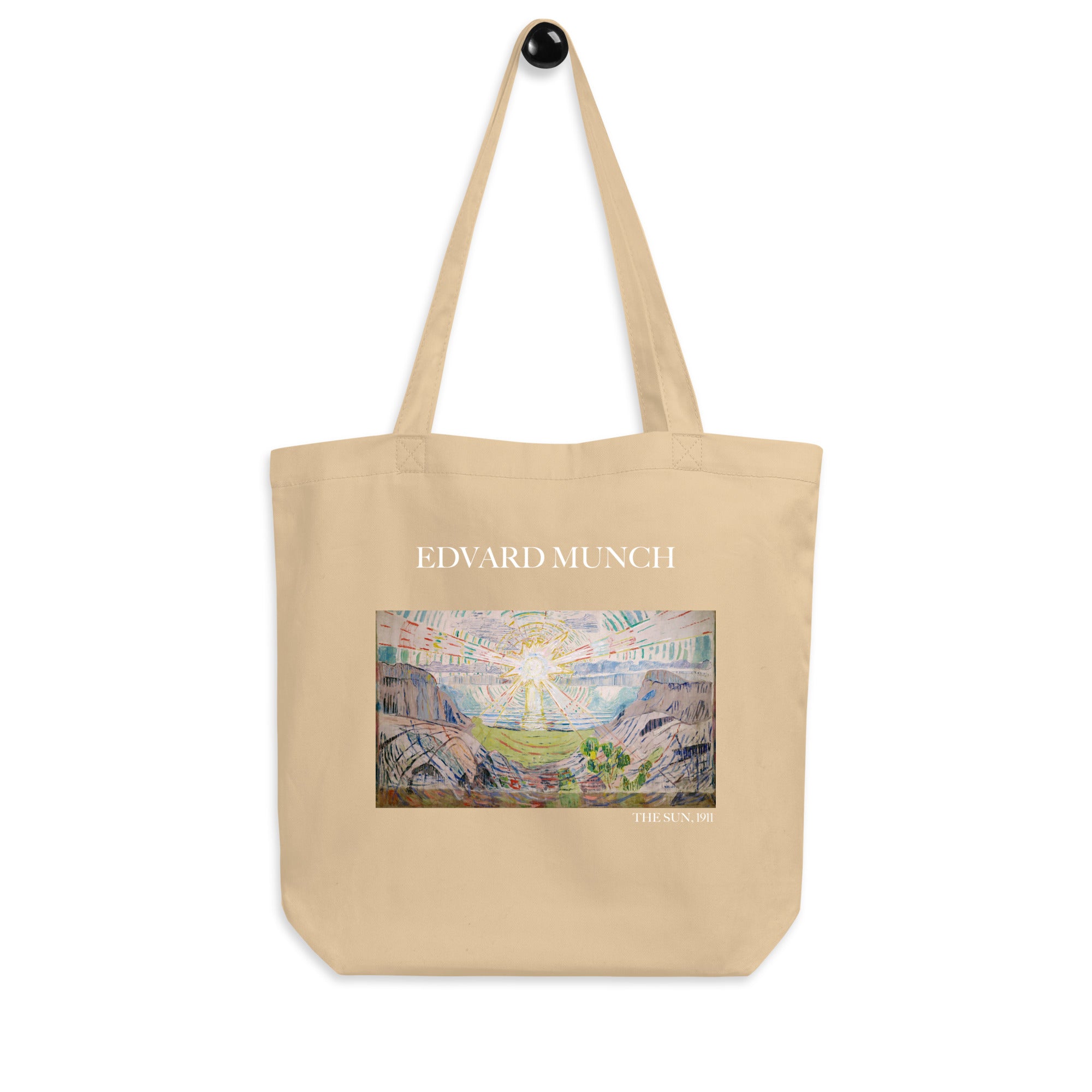 Edvard Munch 'The Sun' Famous Painting Totebag | Eco Friendly Art Tote Bag