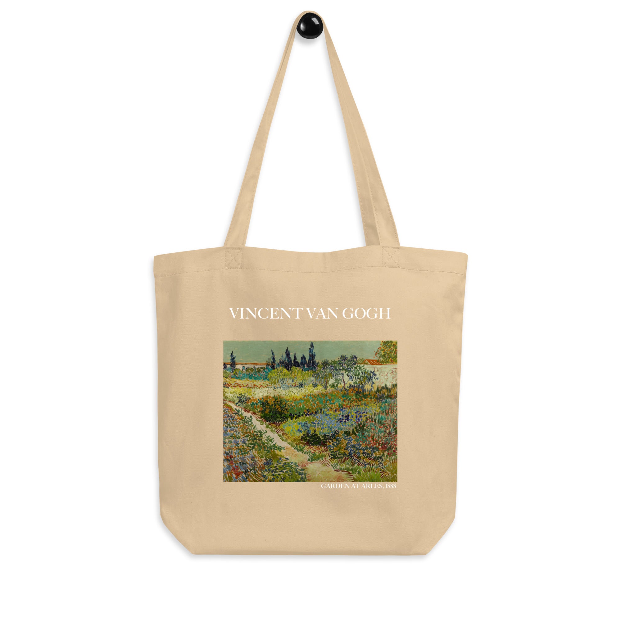 Vincent van Gogh 'Garden at Arles' Famous Painting Totebag | Eco Friendly Art Tote Bag