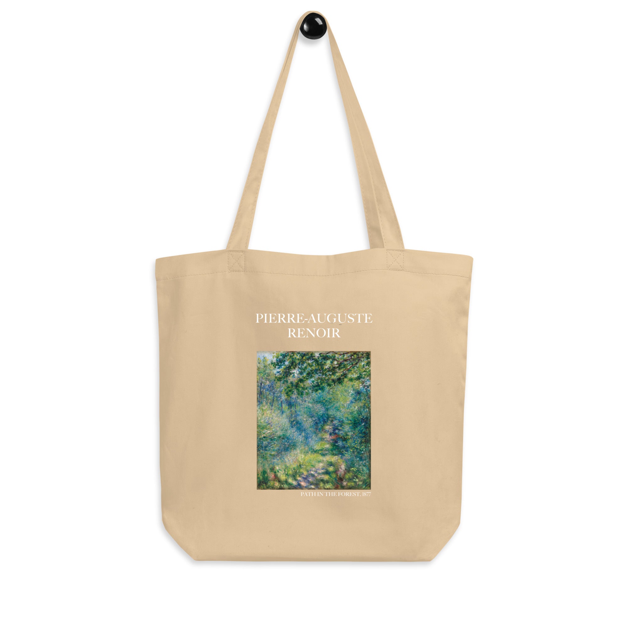 Pierre-Auguste Renoir 'Path in the Forest' Famous Painting Totebag | Eco Friendly Art Tote Bag