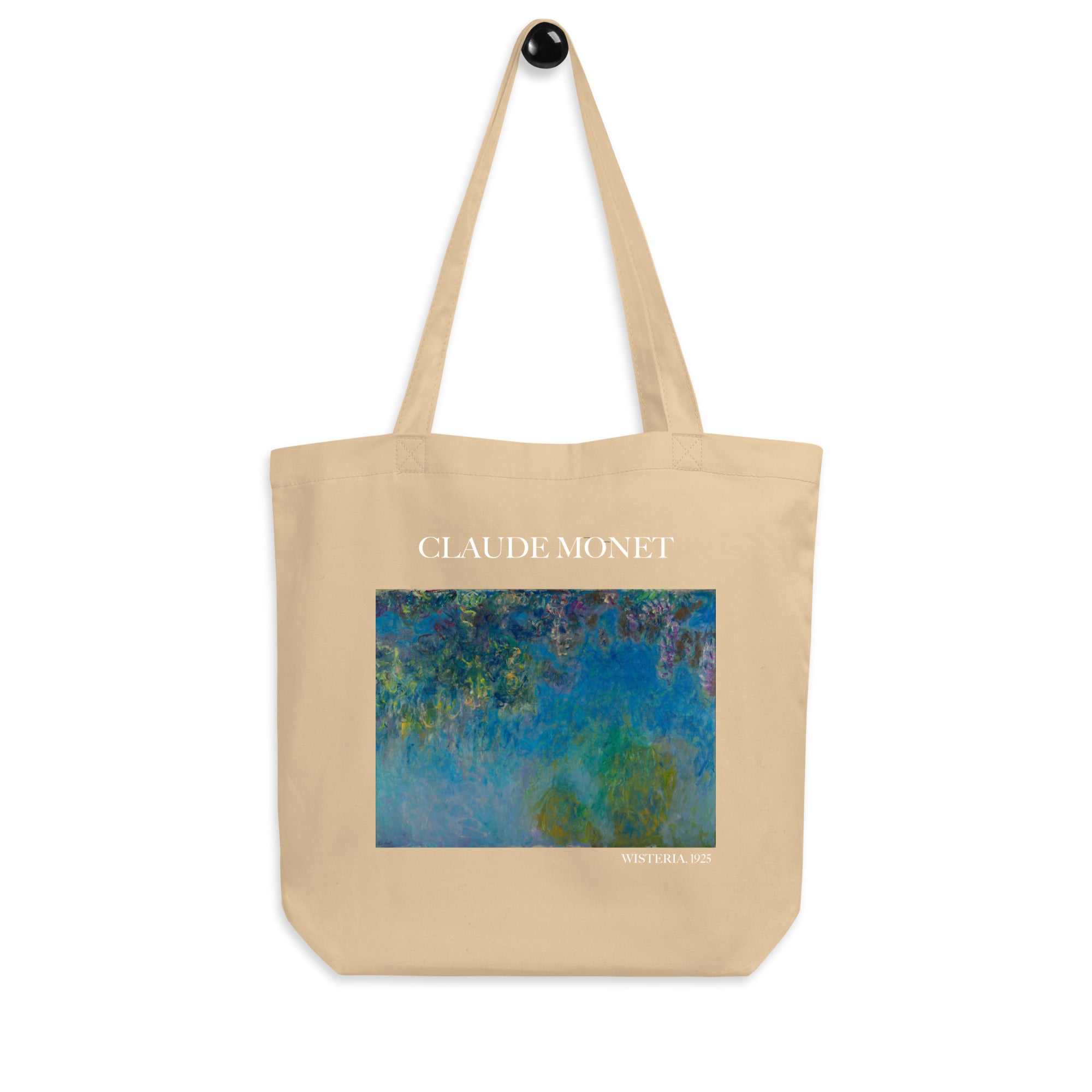 Claude Monet 'Wisteria' Famous Painting Totebag | Eco Friendly Art Tote Bag