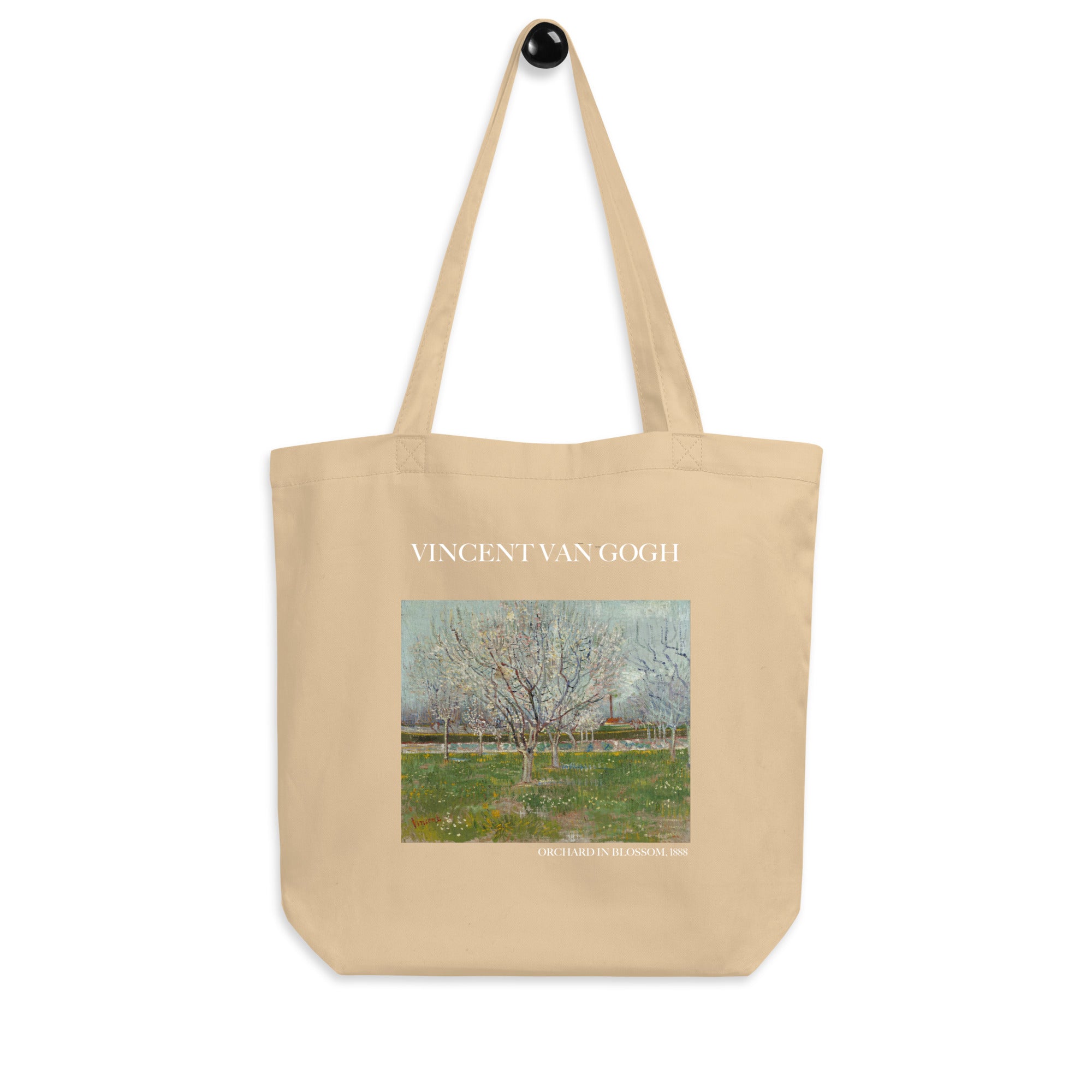 Vincent van Gogh 'Orchard in Blossom' Famous Painting Totebag | Eco Friendly Art Tote Bag