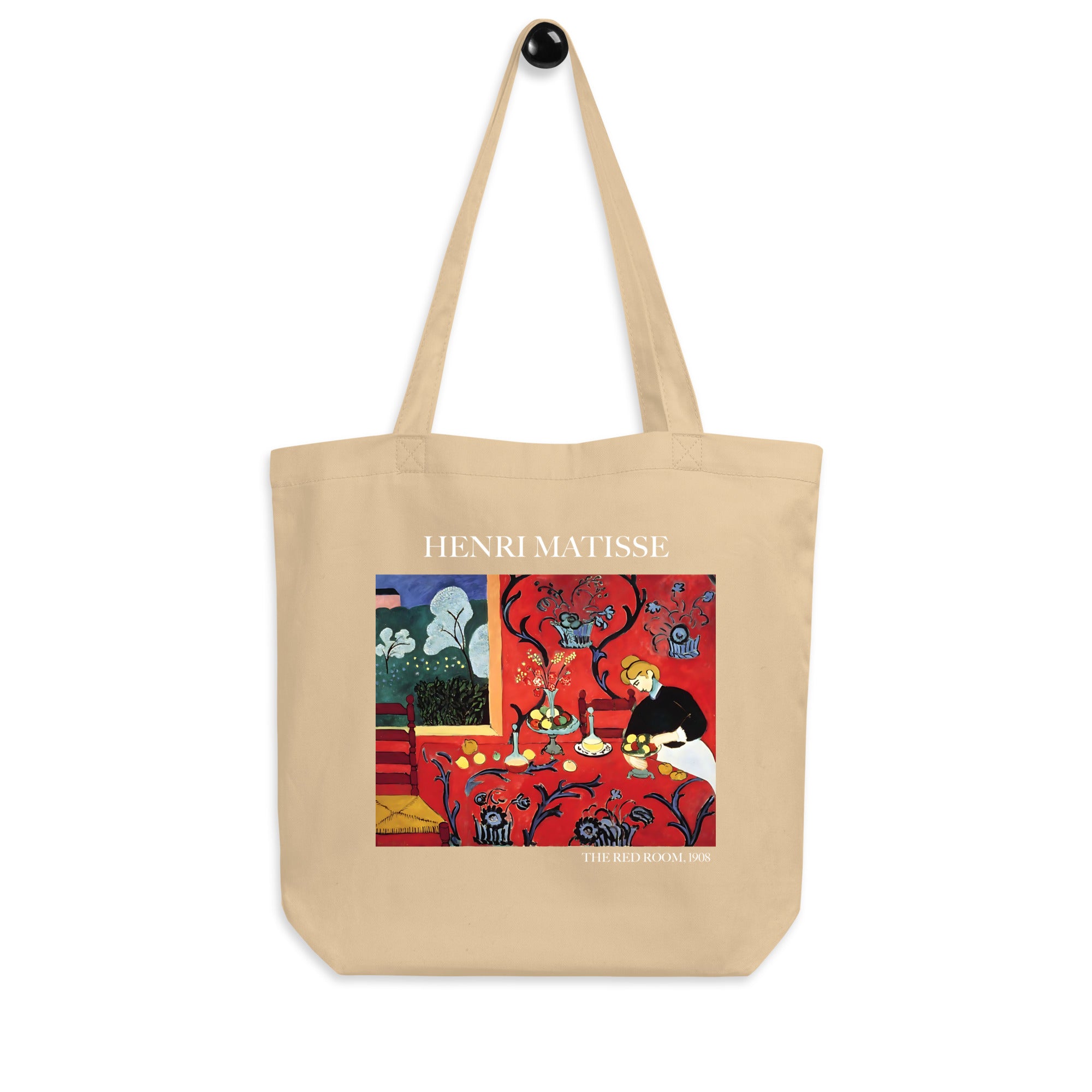 Henri Matisse 'Das rote Zimmer' berühmtes Gemälde Tragetasche | Umweltfreundliche Kunst Tragetasche