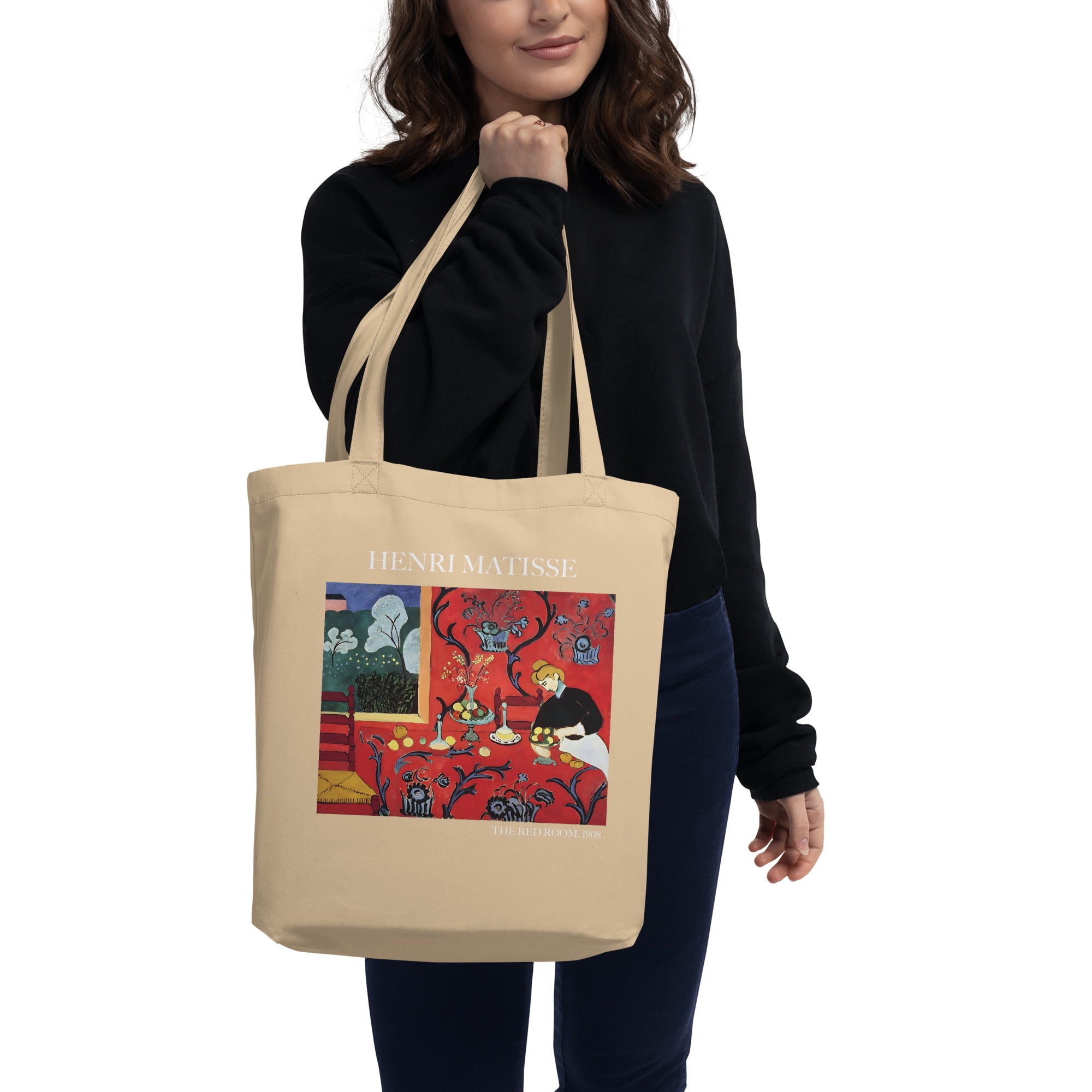 Henri Matisse 'The Red Room' Famous Painting Totebag | Eco Friendly Art Tote Bag