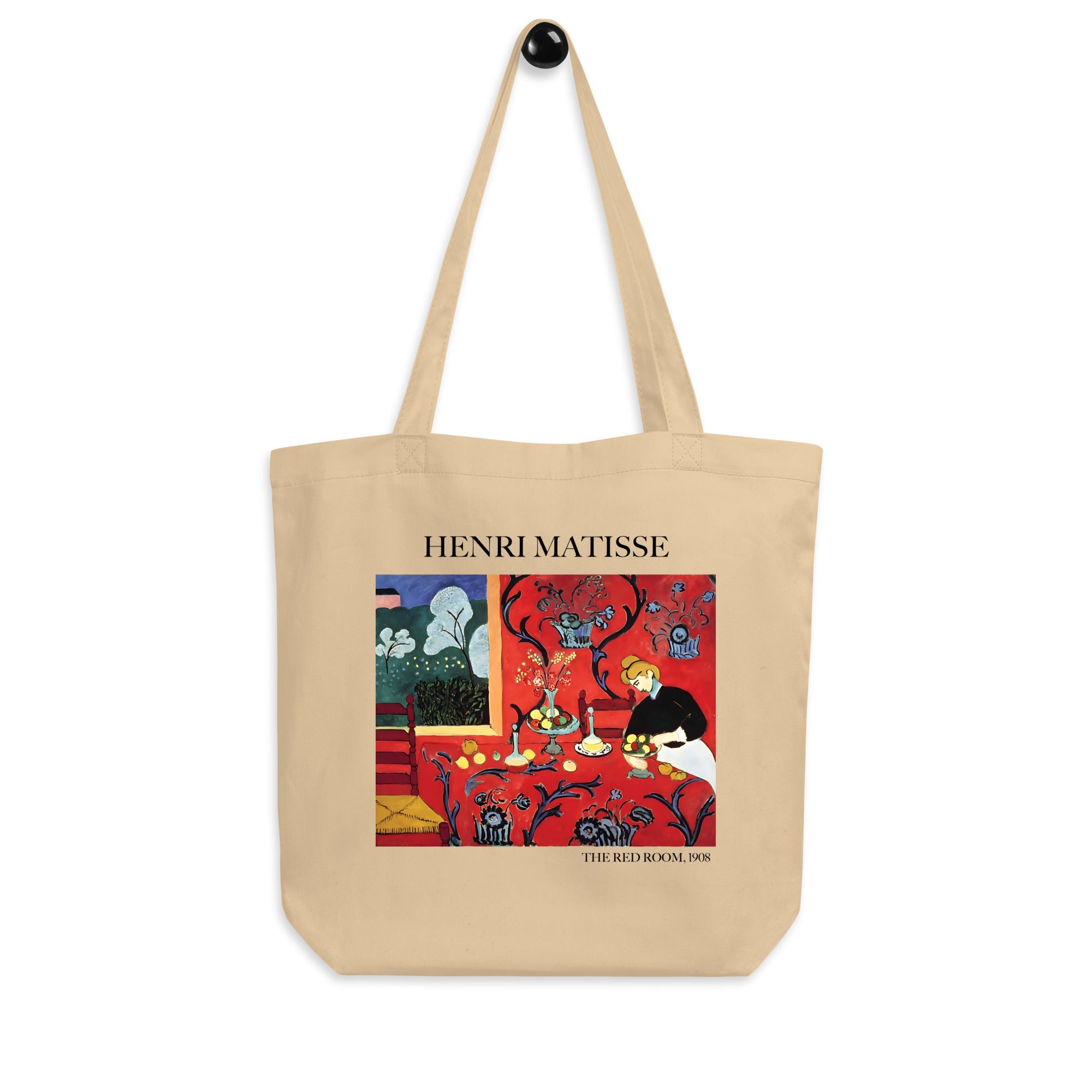 Henri Matisse 'Das rote Zimmer' berühmtes Gemälde Tragetasche | Umweltfreundliche Kunst Tragetasche