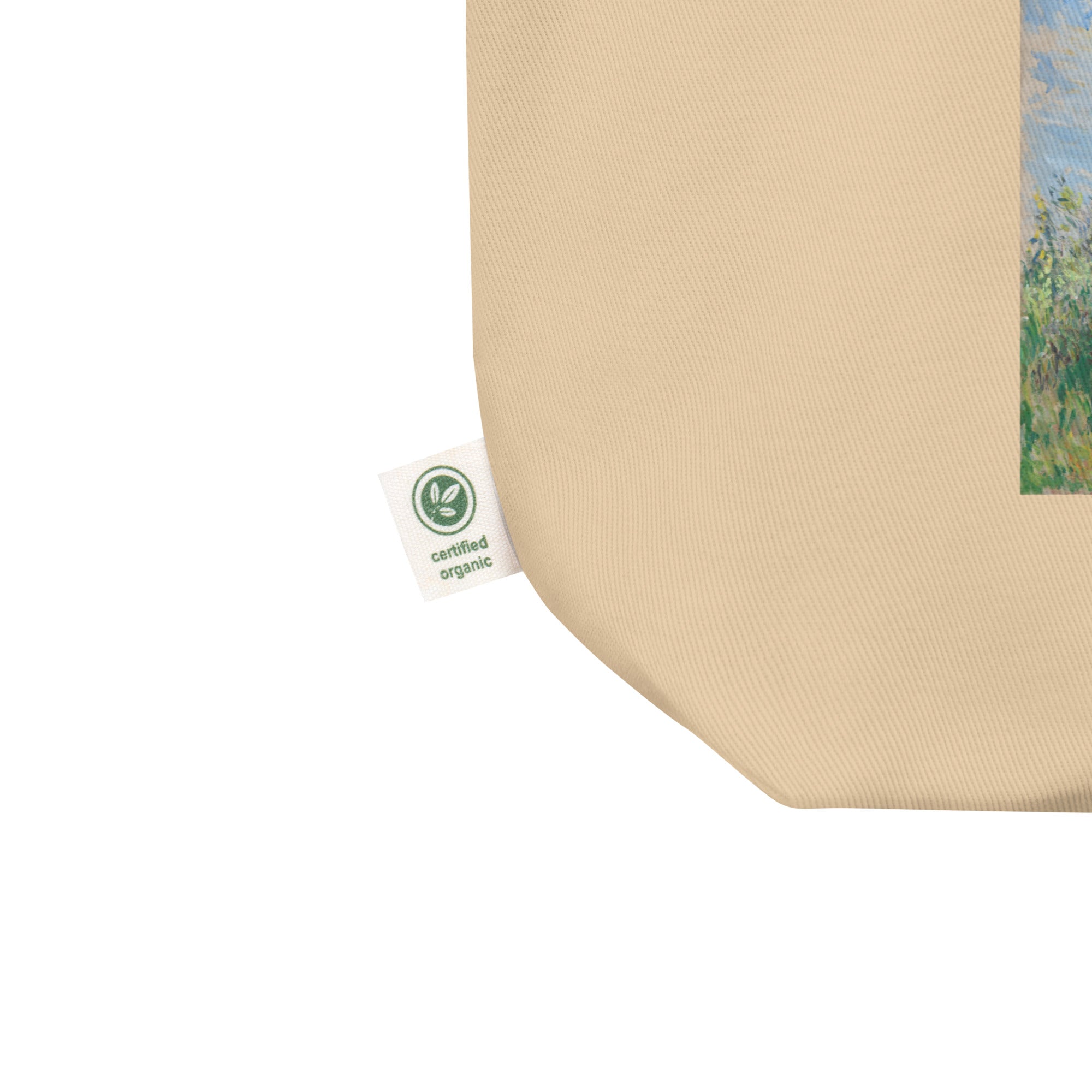 Claude Monet 'Madame Monet and Her Son' Famous Painting Totebag | Eco Friendly Art Tote Bag