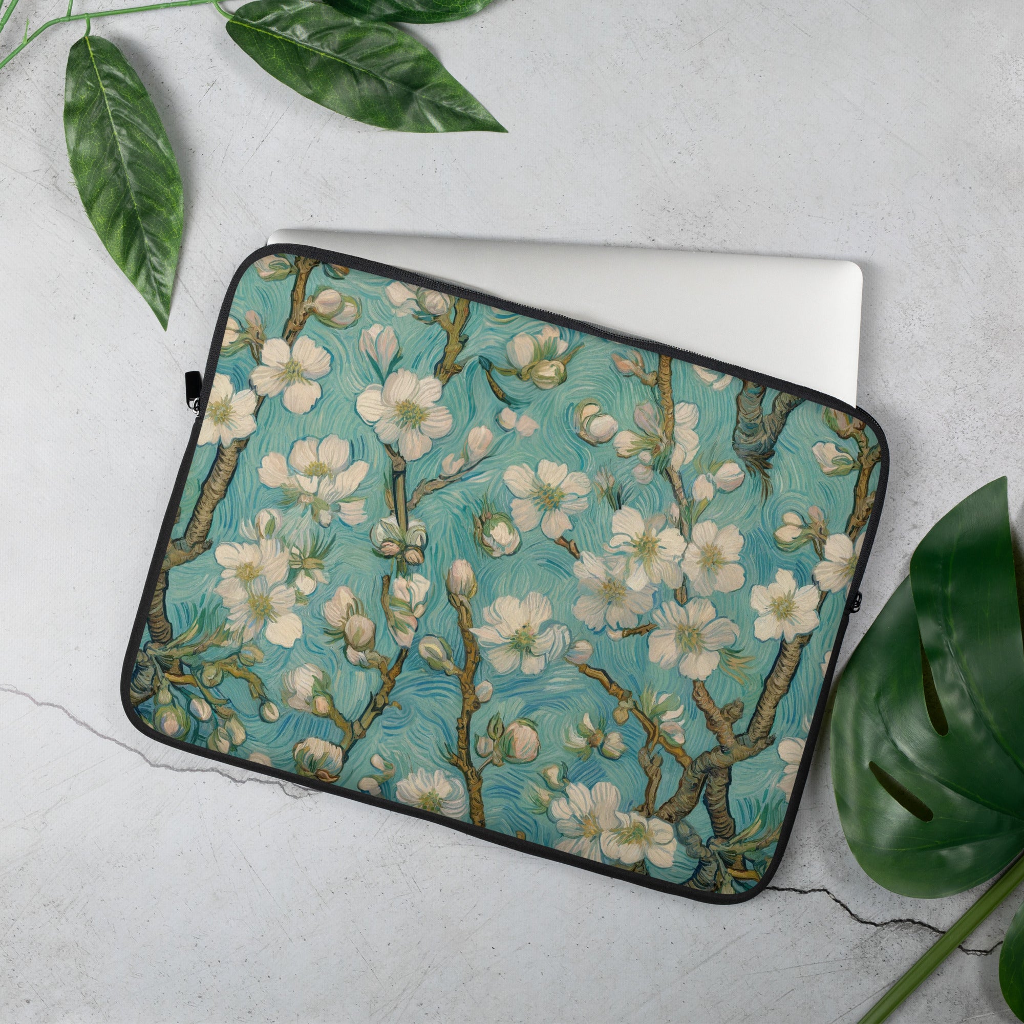 Vincent van Gogh 'Almond Blossom' Famous Painting Laptop Sleeve | Premium Art Laptop Sleeve 13"/15"