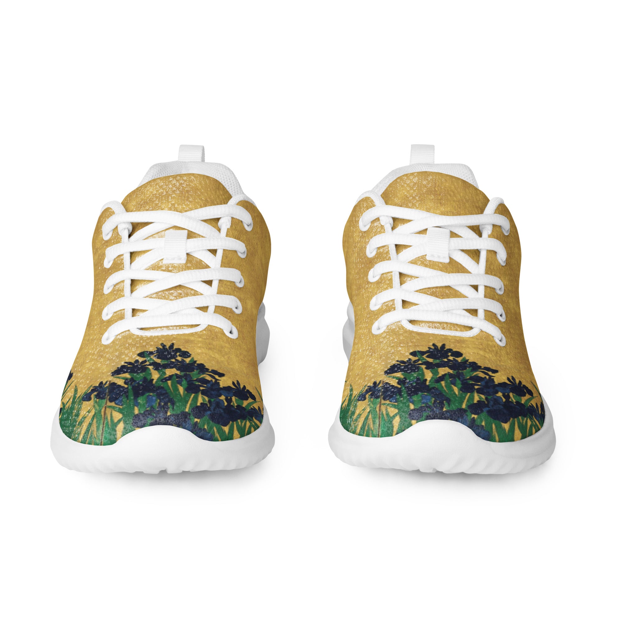 Ogata Kōrin ‘Irises’ Lightweight Athletic Running Shoes | Premium Art Sneakers for Men