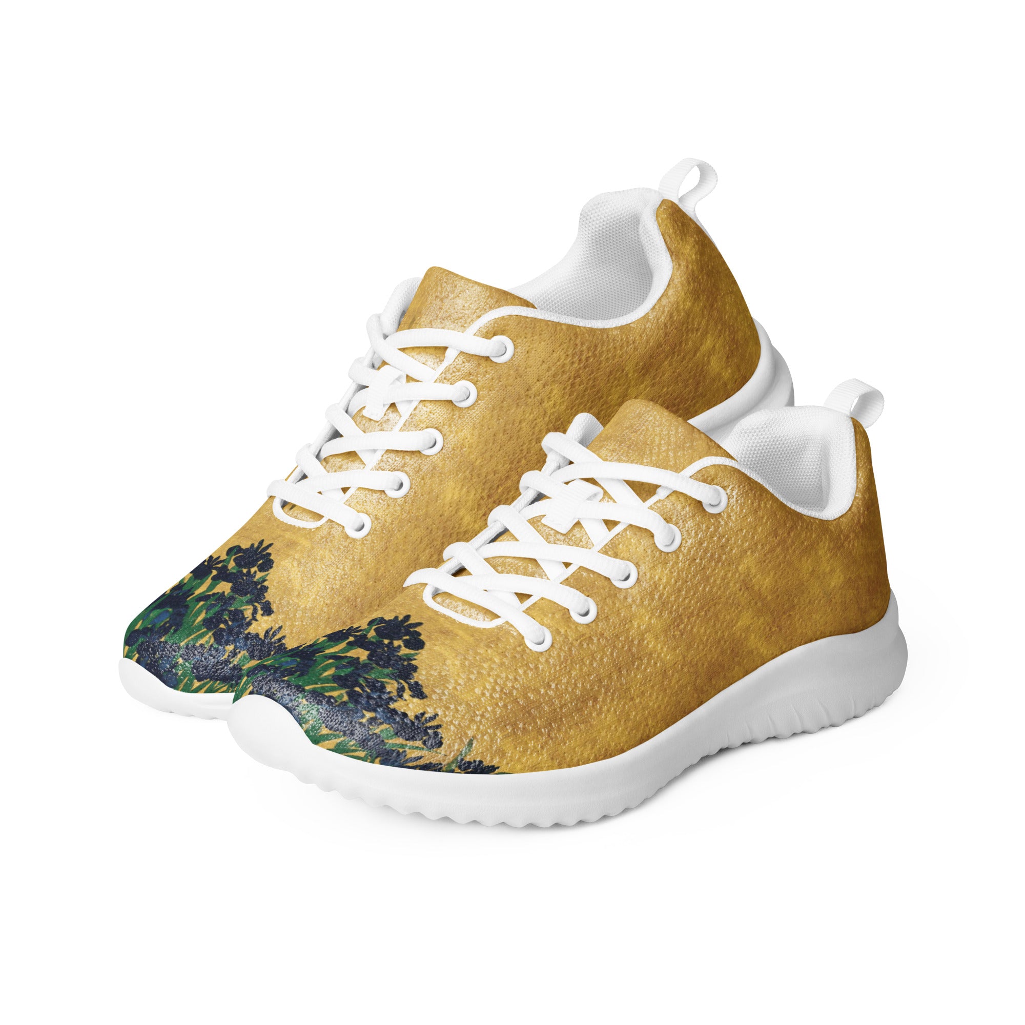 Ogata Kōrin ‘Irises’ Lightweight Athletic Running Shoes | Premium Art Sneakers for Men