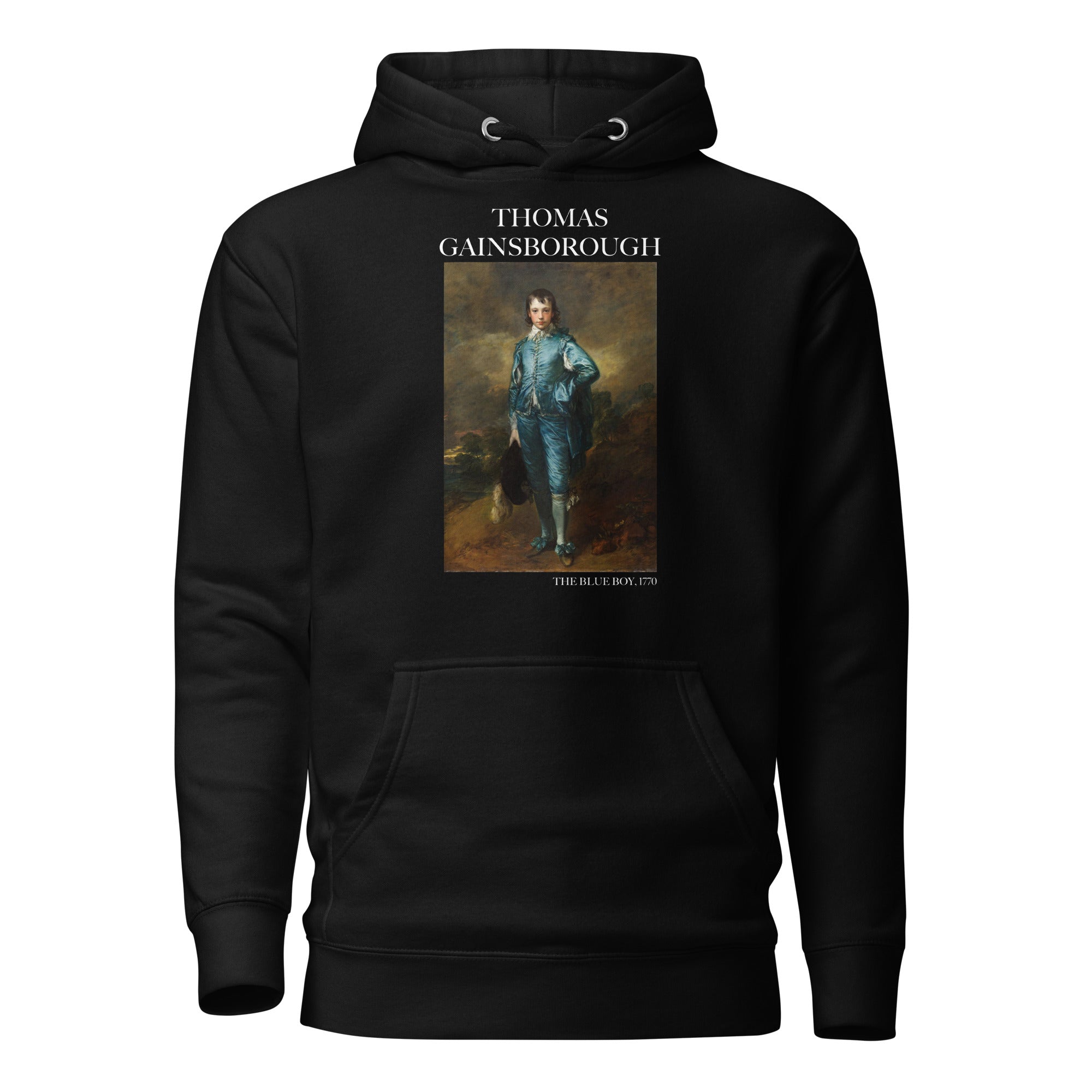 Thomas Gainsborough 'The Blue Boy' Famous Painting Hoodie | Unisex Premium Art Hoodie