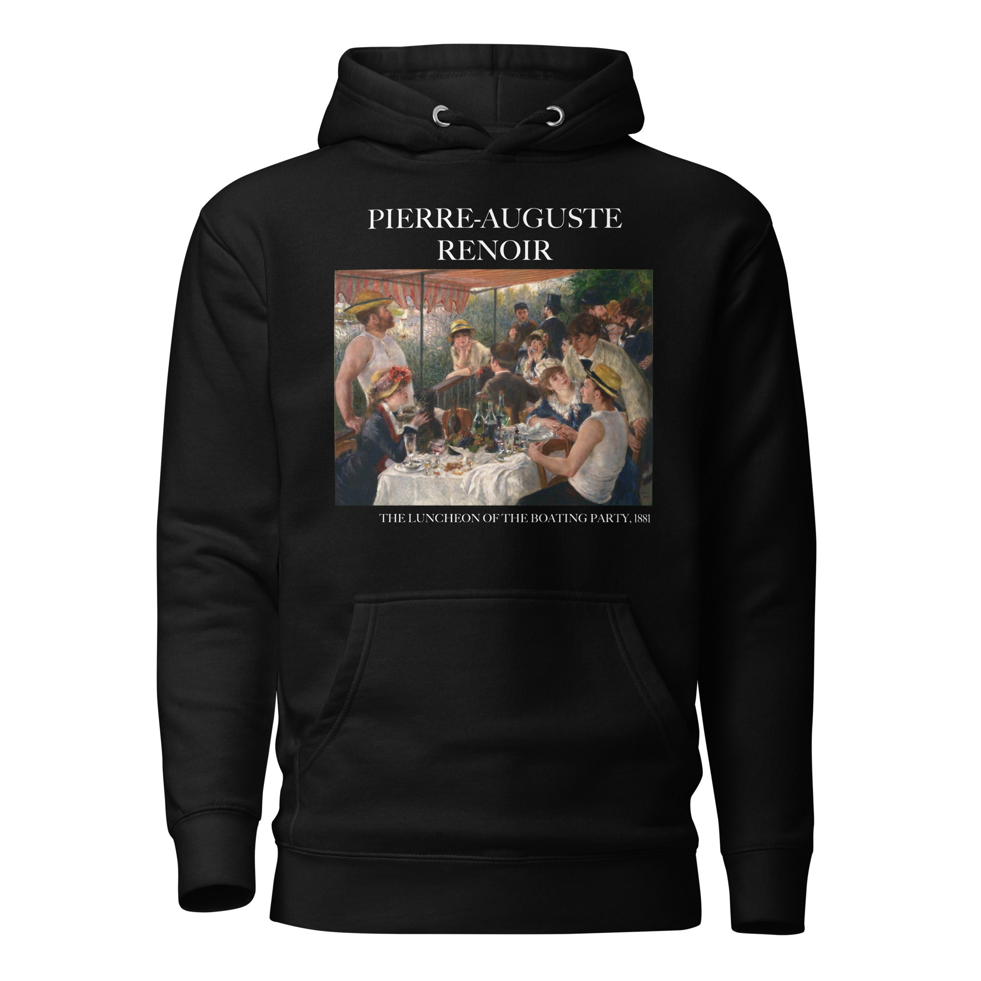 Pierre-Auguste Renoir 'The Luncheon of the Boating Party' Famous Painting Hoodie | Unisex Premium Art Hoodie