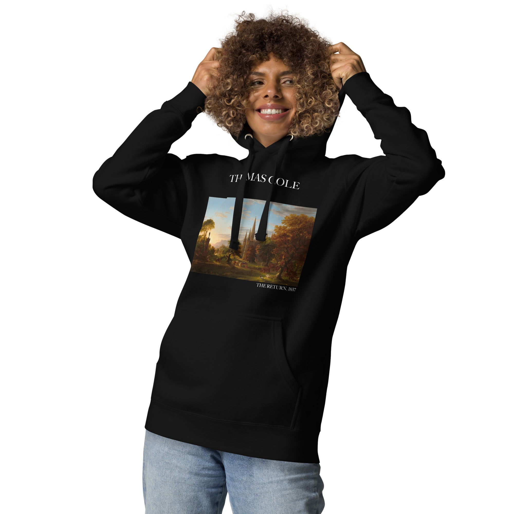 Thomas Cole 'The Return' Famous Painting Hoodie | Unisex Premium Art Hoodie