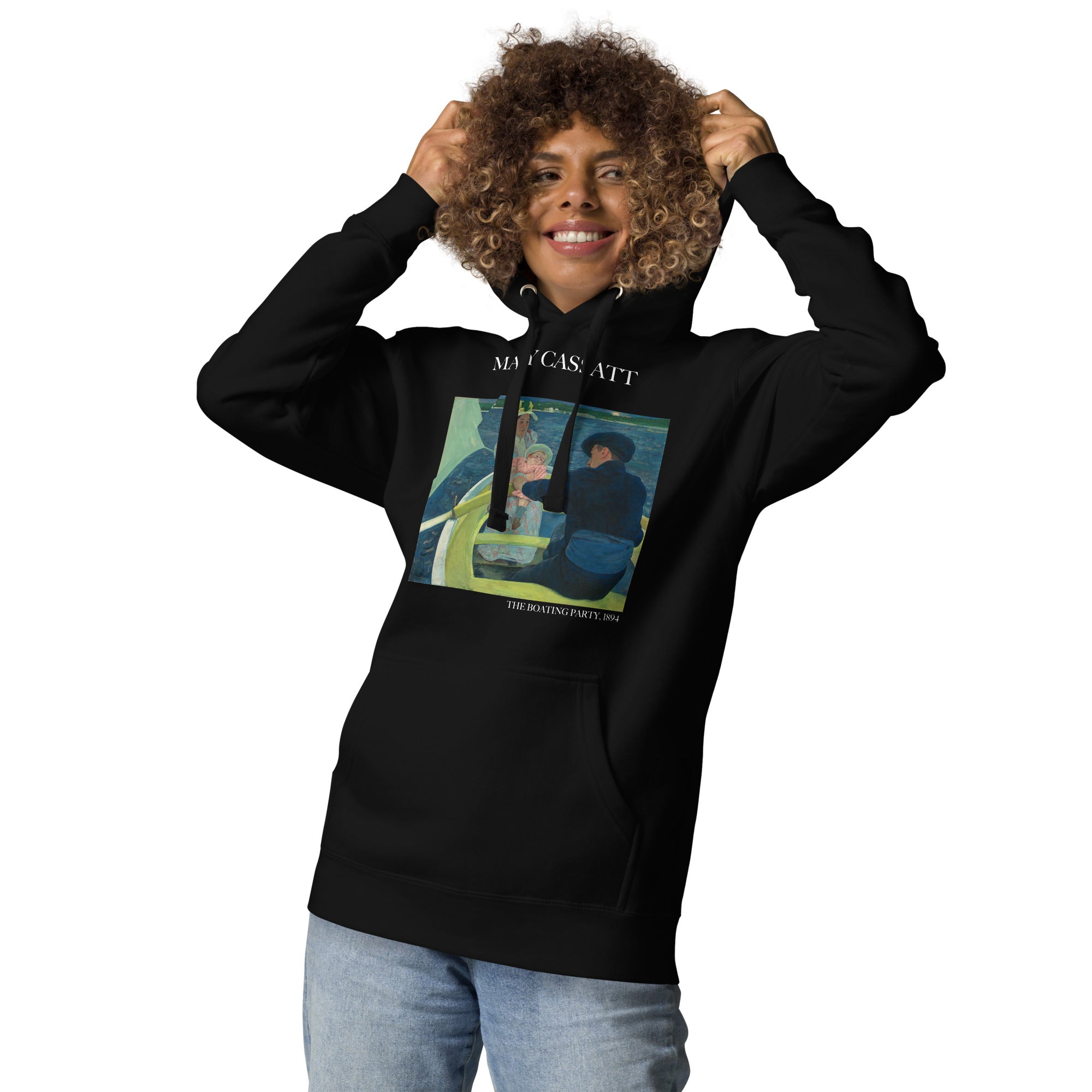 Mary Cassatt 'The Boating Party' Famous Painting Hoodie | Unisex Premium Art Hoodie