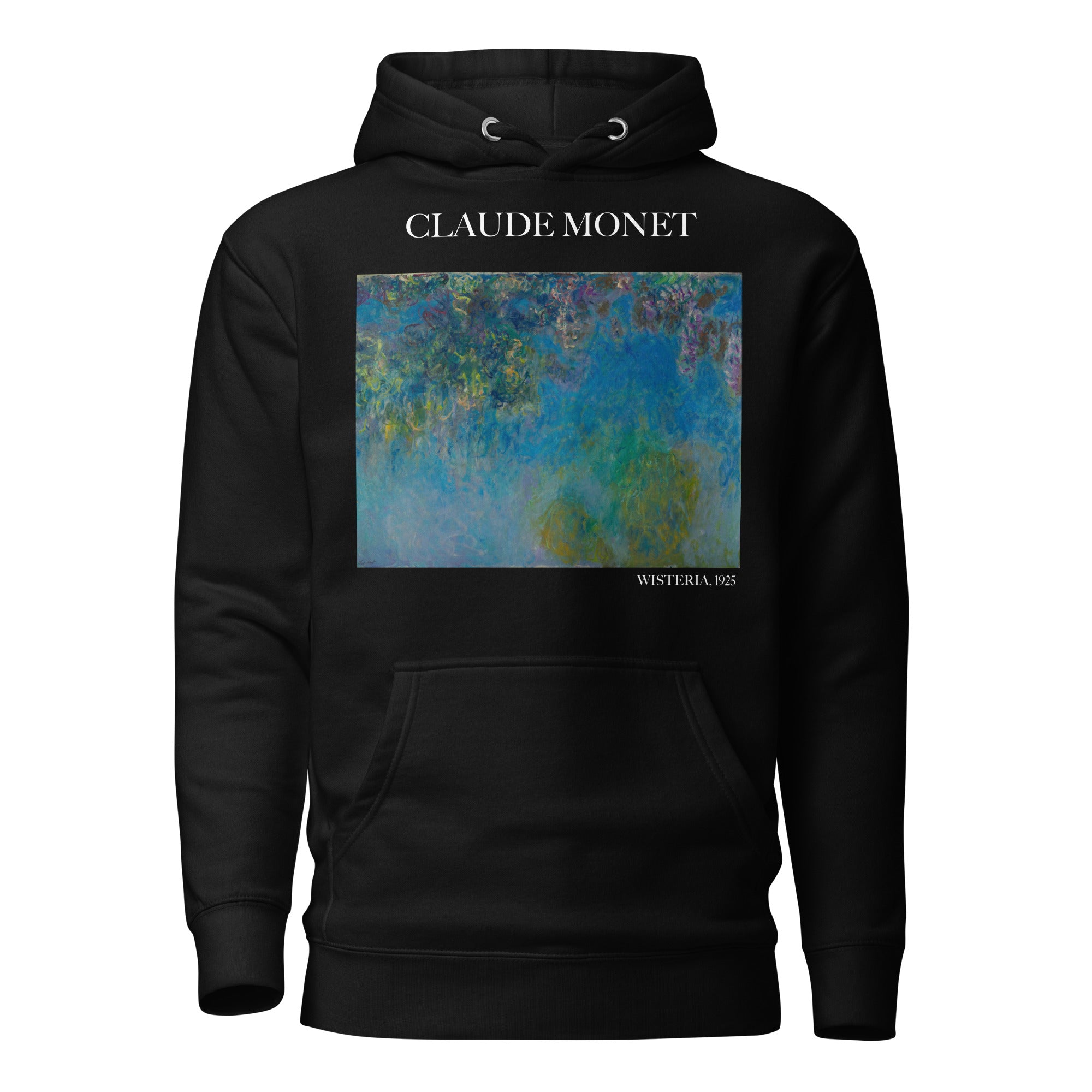 Claude Monet 'Wisteria' Famous Painting Hoodie | Unisex Premium Art Hoodie