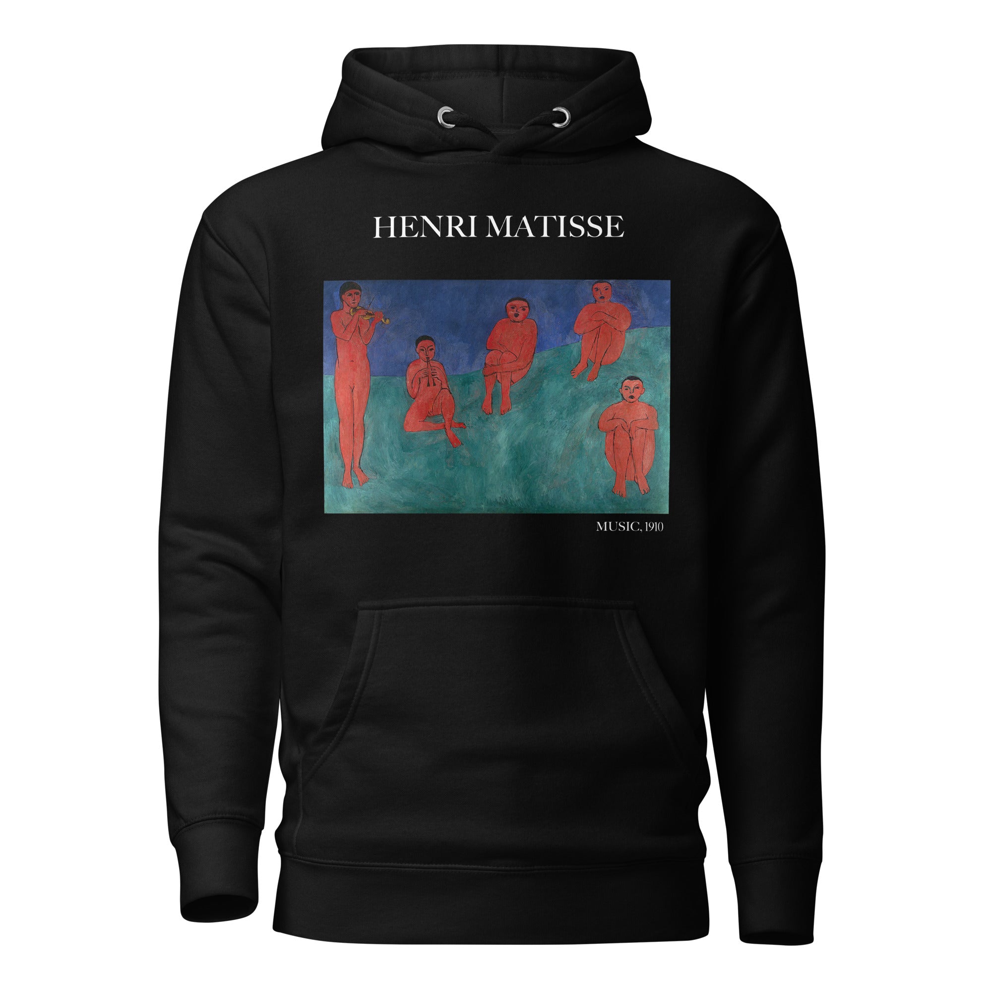 Henri Matisse „Musik“ Berühmtes Gemälde Hoodie | Unisex Premium Kunst Hoodie