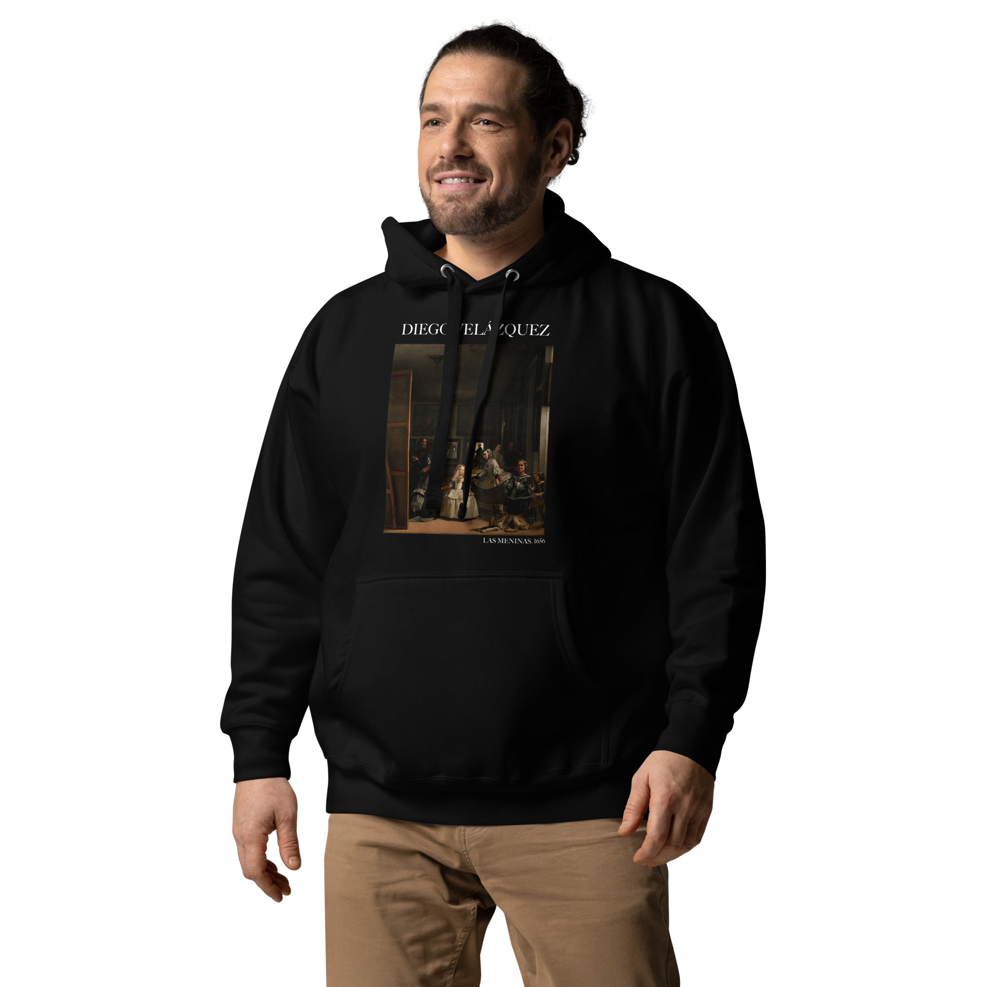 Diego Velázquez 'Las Meninas' Berühmtes Gemälde Hoodie | Unisex Premium Kunst Hoodie