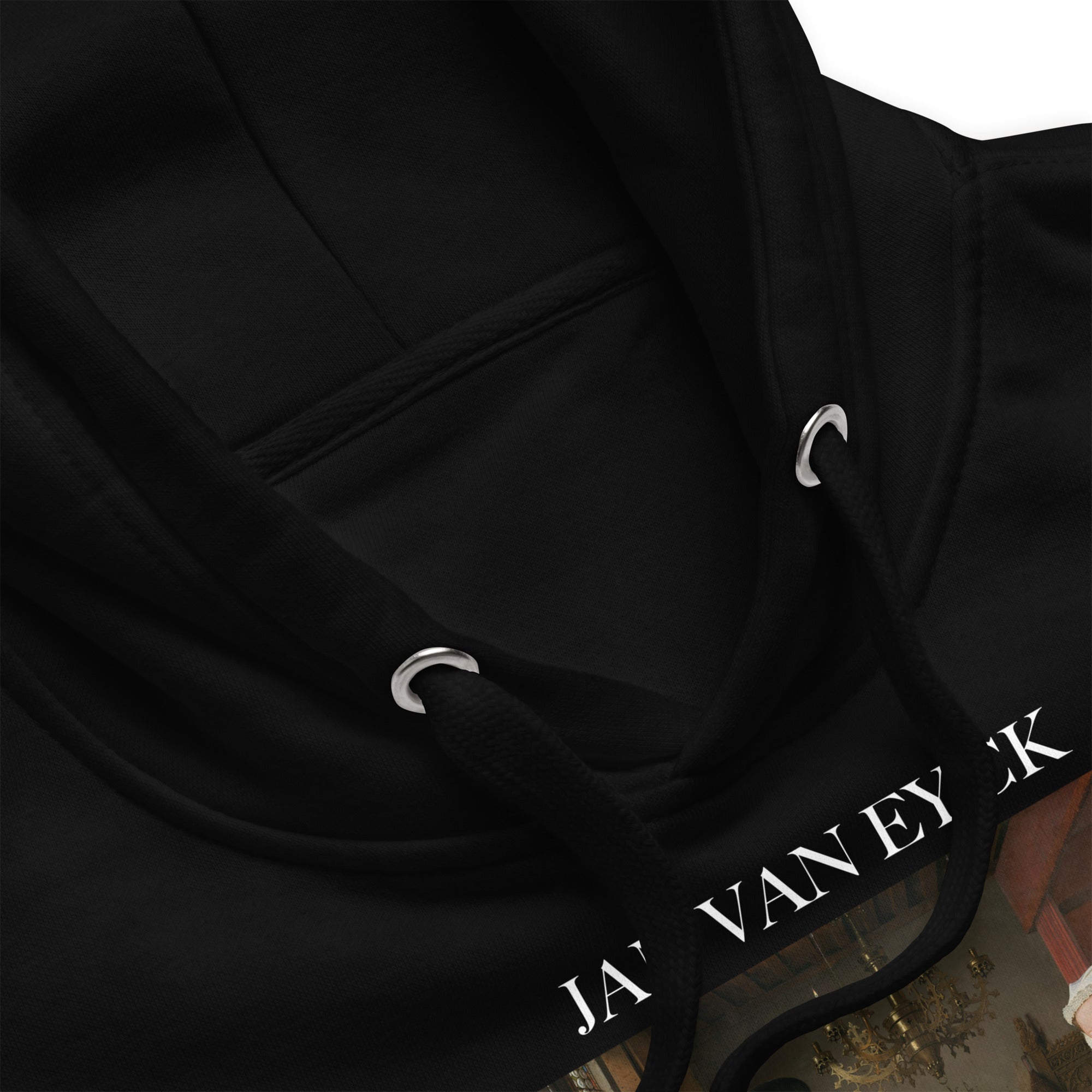 Jan van Eyck 'The Arnolfini Portrait' Famous Painting Hoodie | Unisex Premium Art Hoodie