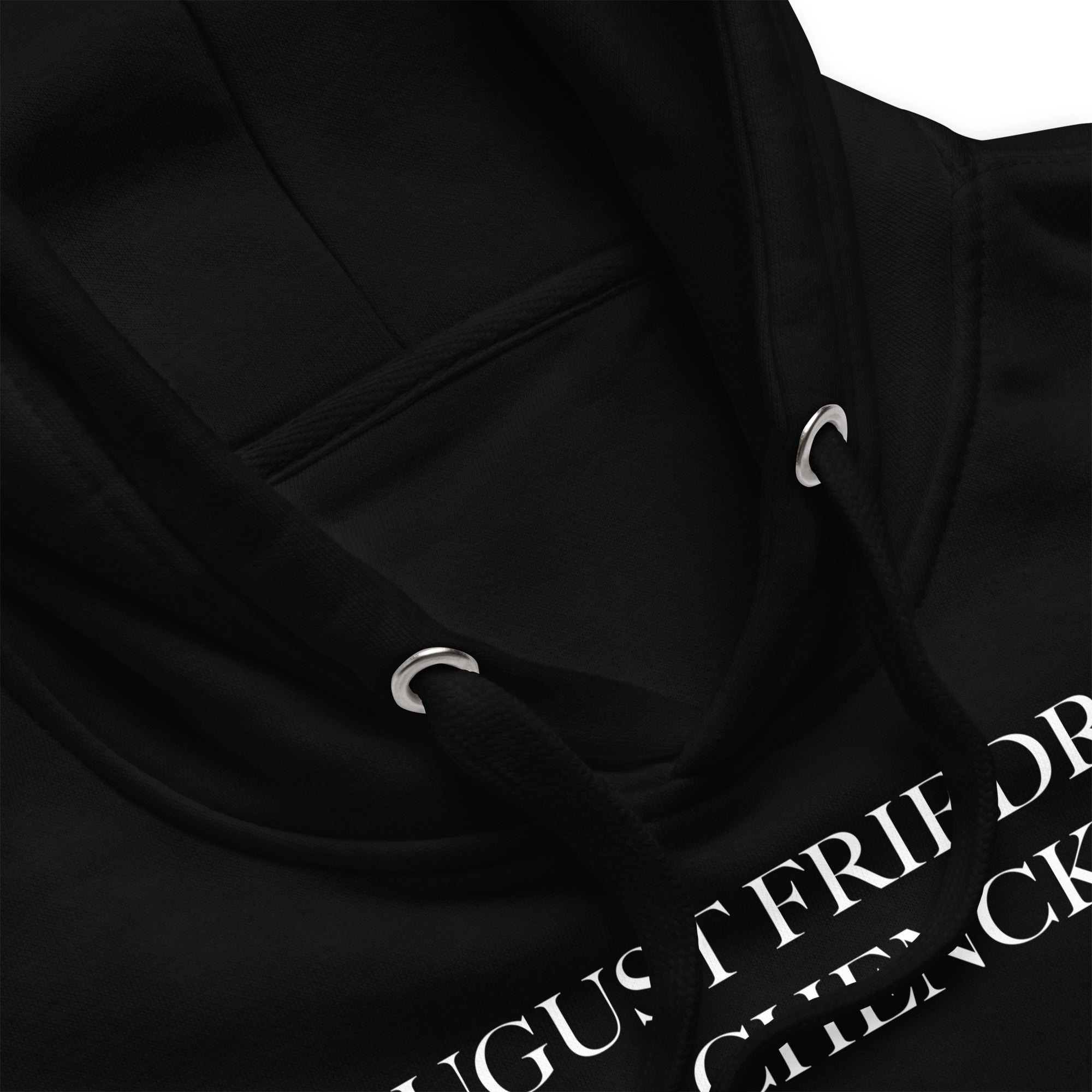 August Friedrich Schenck 'Angst' Berühmtes Gemälde Hoodie | Unisex Premium Kunst Hoodie