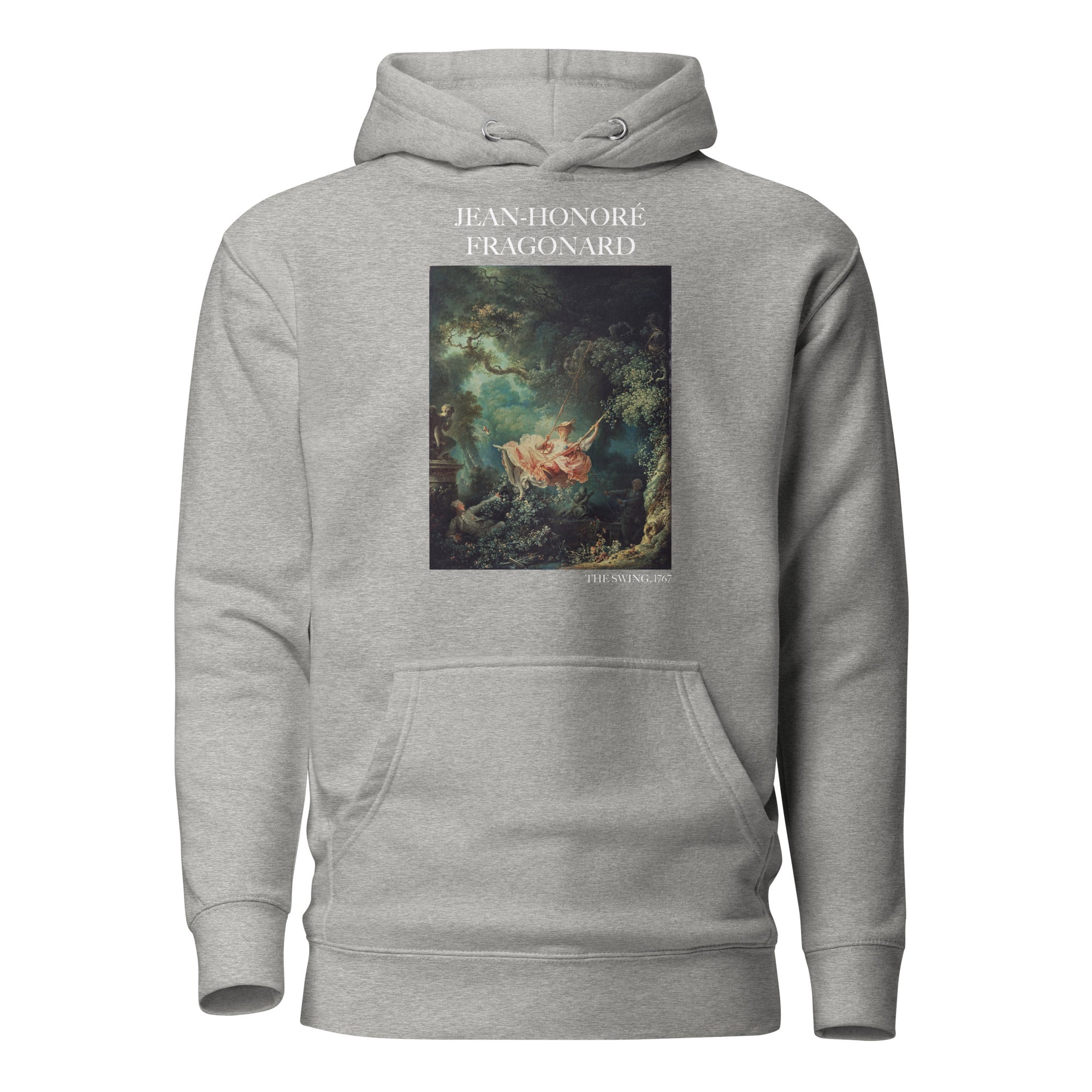 Jean-Honoré Fragonard 'The Swing' Famous Painting Hoodie | Unisex Premium Art Hoodieoodie