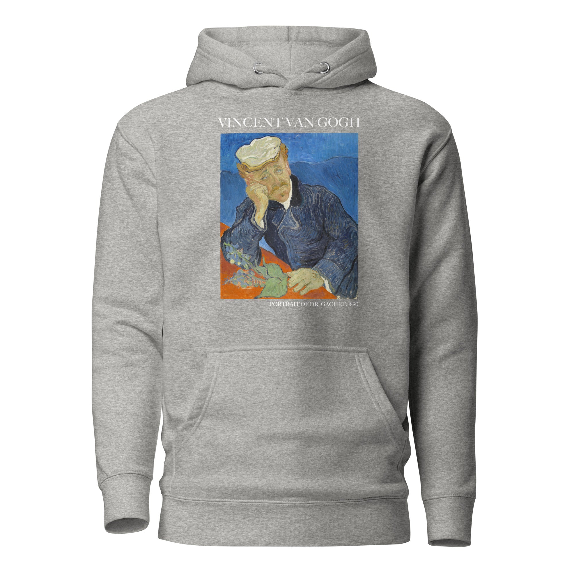 Vincent van Gogh „Porträt von Dr. Gachet“, berühmtes Gemälde, Kapuzenpullover | Unisex Premium Art Hoodie