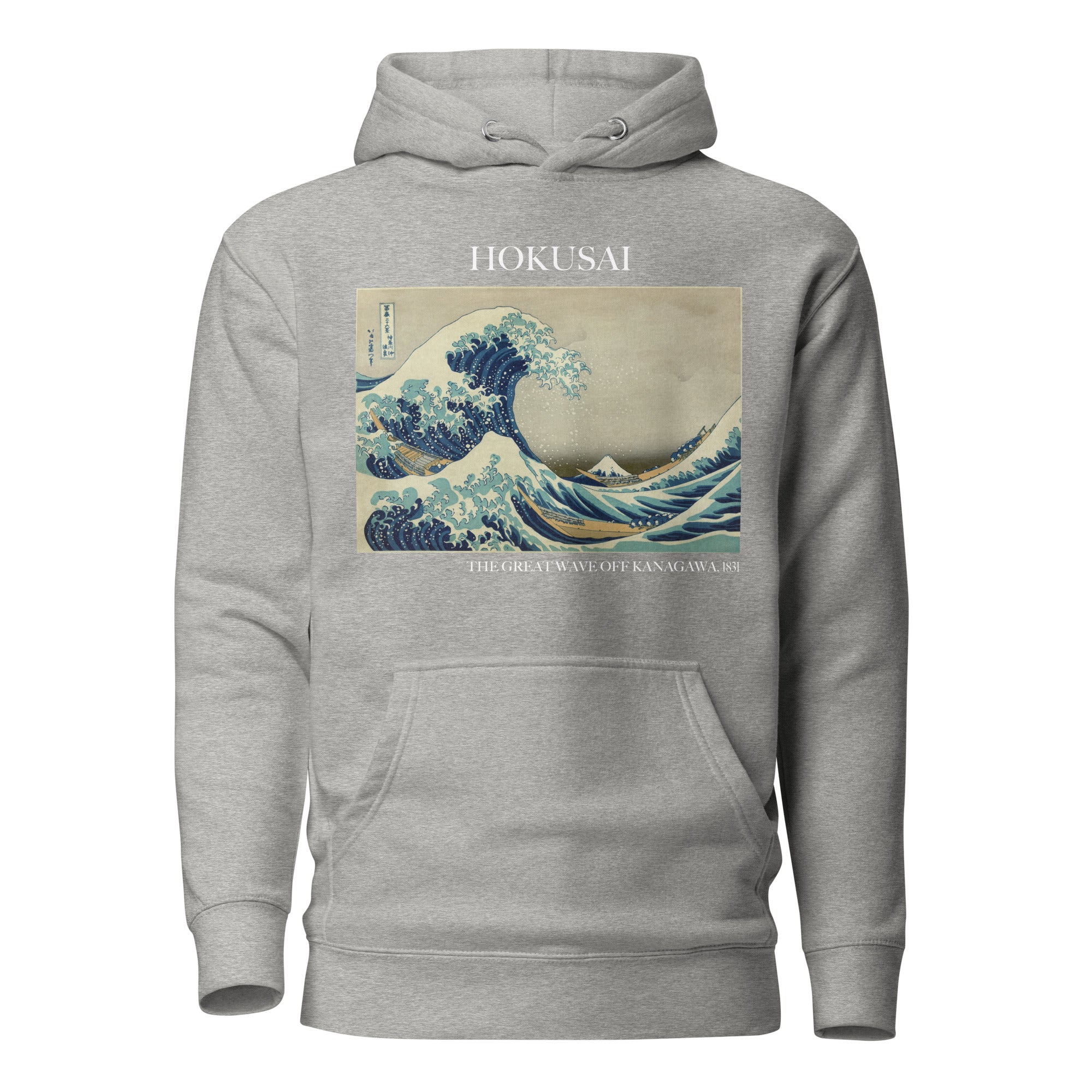 Hokusai 'The Great Wave off Kanagawa' Famous Painting Hoodie | Unisex Premium Art Hoodie
