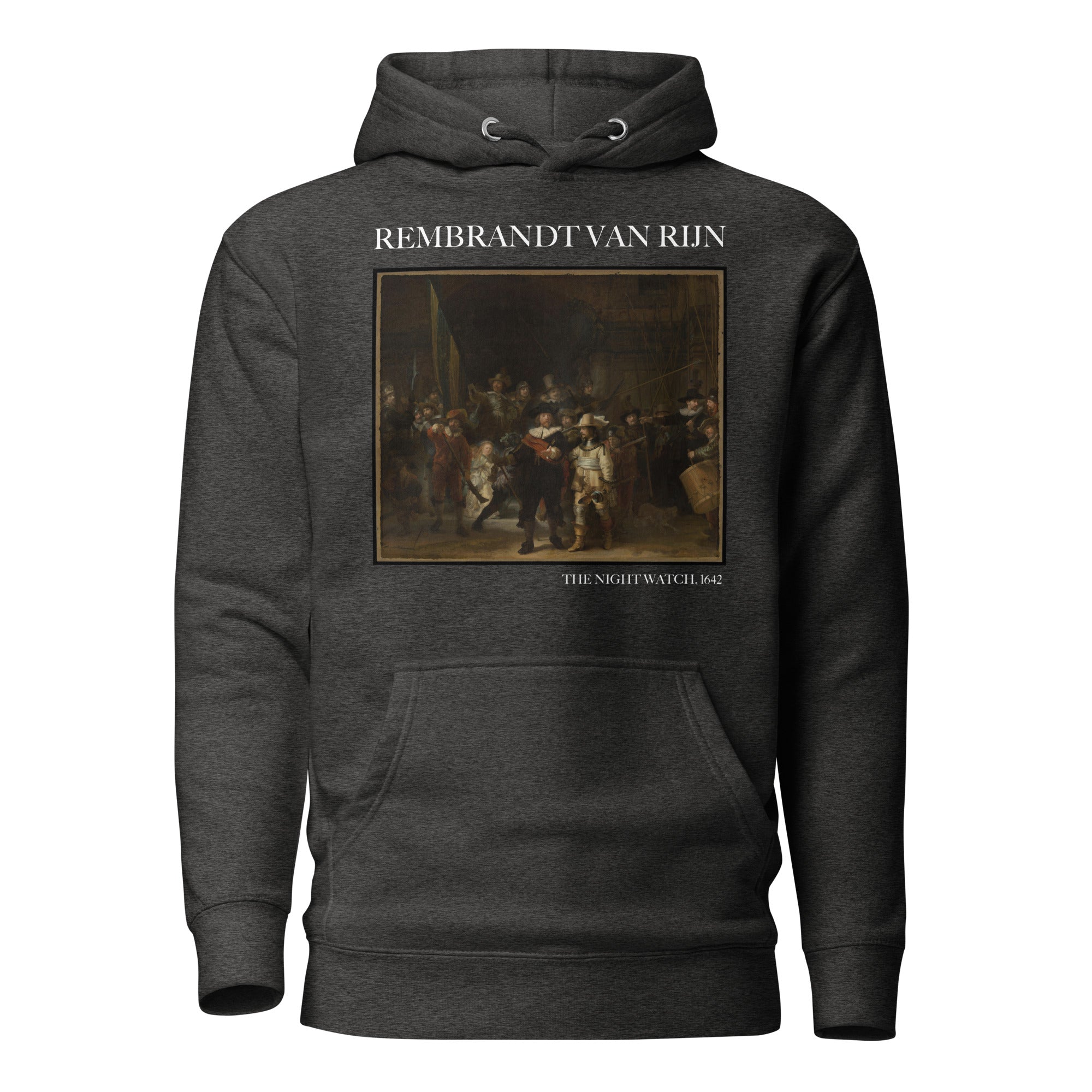 Rembrandt van Rijn 'The Night Watch' Famous Painting Hoodie | Unisex Premium Art Hoodie
