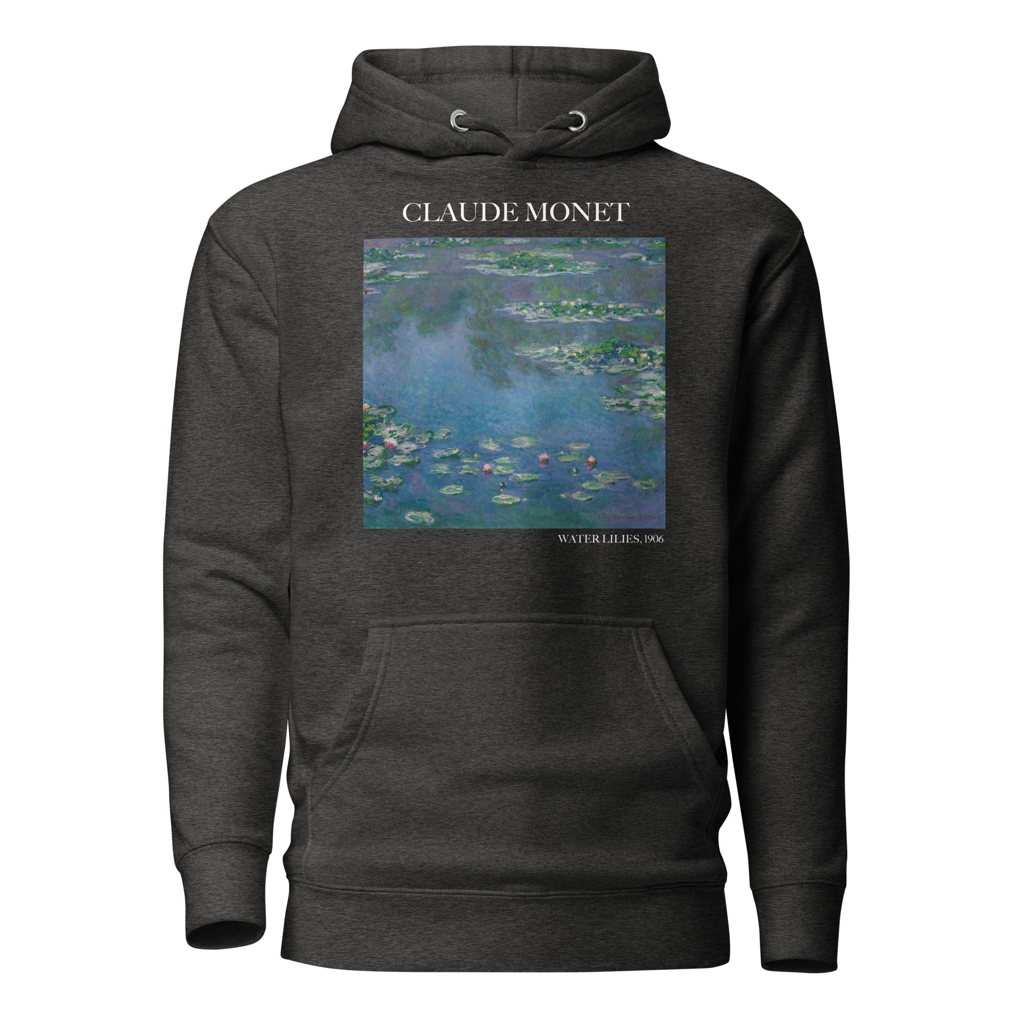 Claude Monet 'Water Lilies' Famous Painting Hoodie | Unisex Premium Art Hoodie