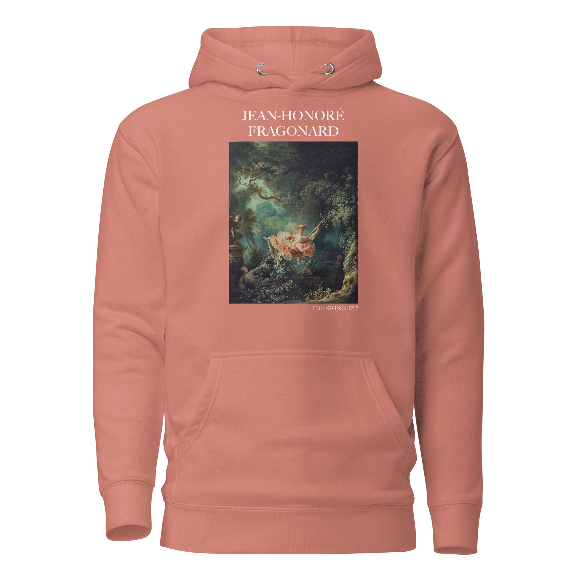 Jean-Honoré Fragonard „Die Schaukel“ – Berühmtes Gemälde – Kapuzenpullover | Unisex Premium Art Hoodieoodie