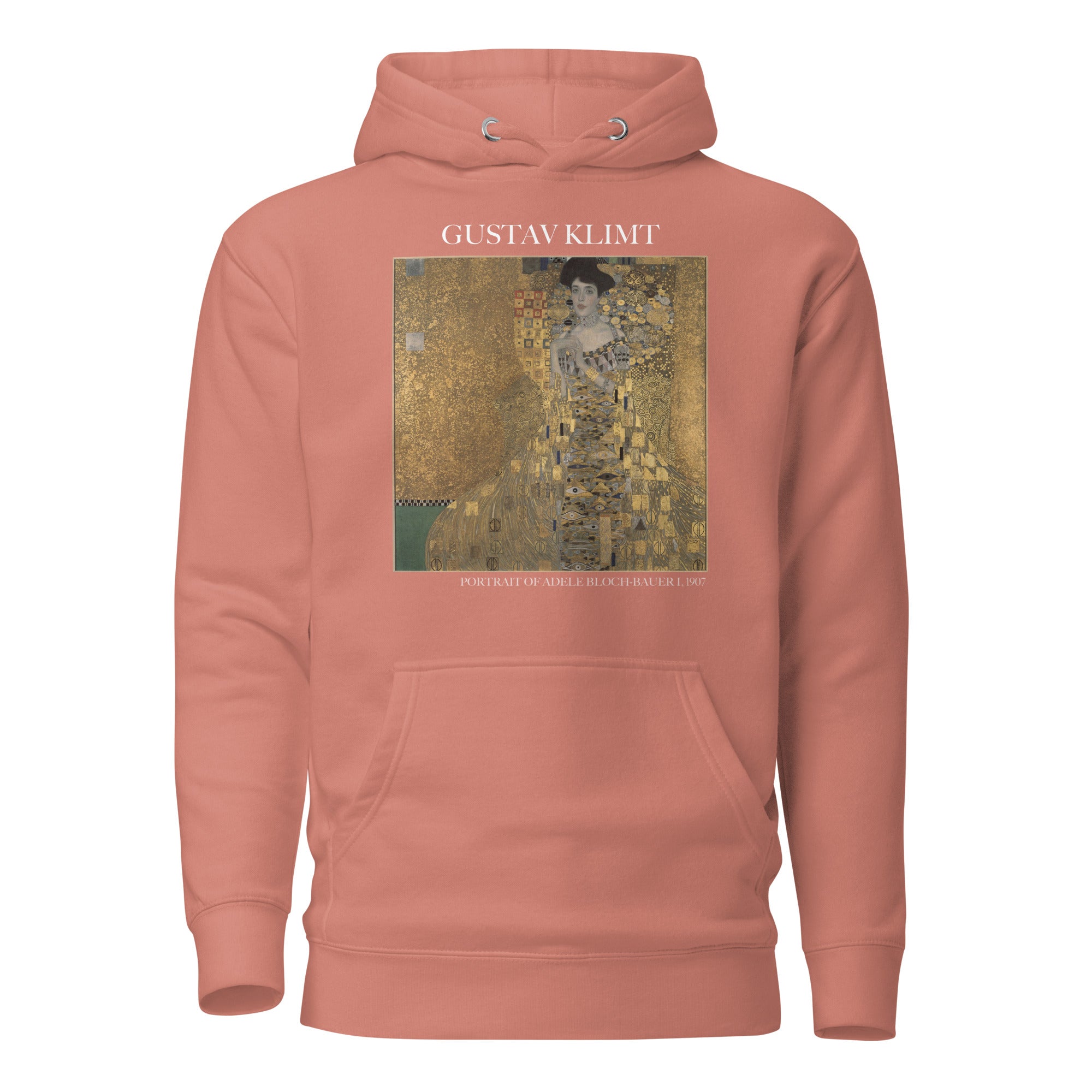 Gustav Klimt 'Portrait of Adele Bloch-Bauer I' Famous Painting Hoodie | Unisex Premium Art Hoodie