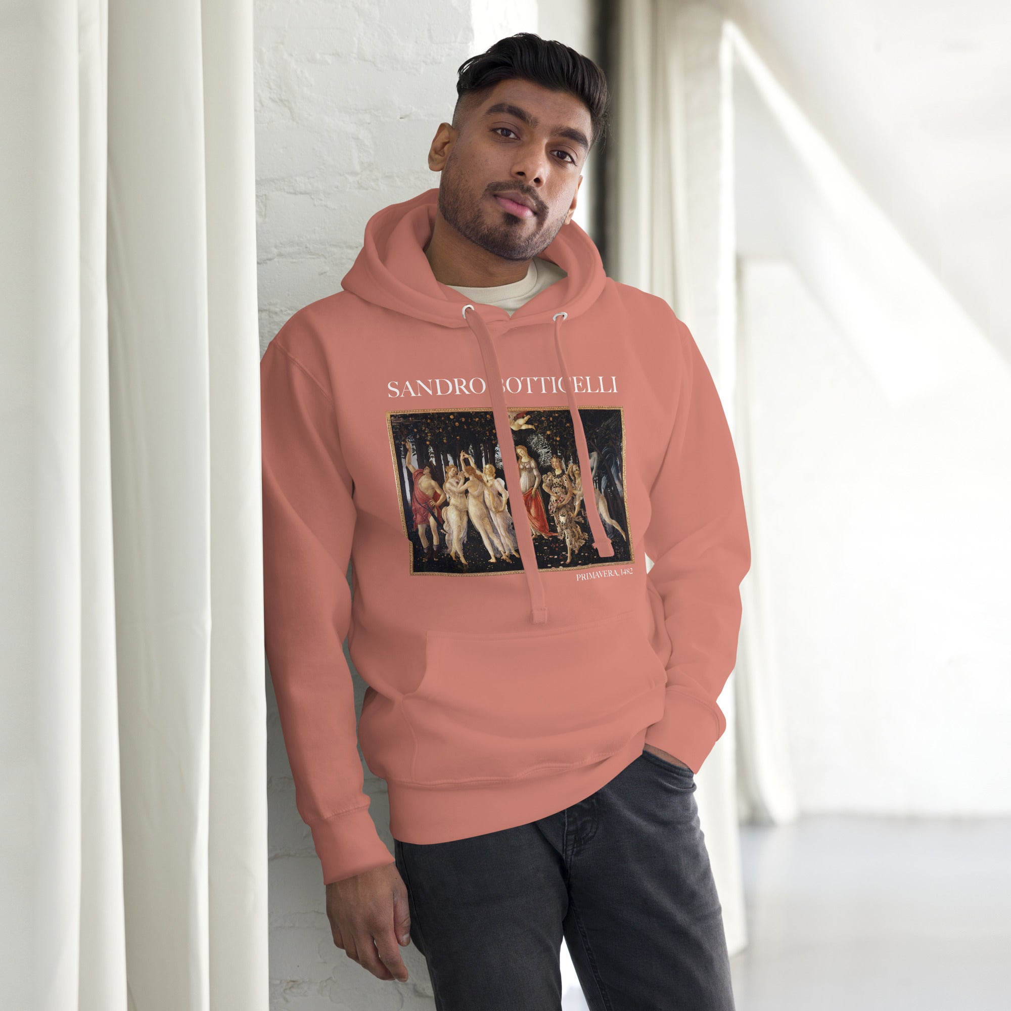 Sandro Botticelli 'Primavera' Famous Painting Hoodie | Unisex Premium Art Hoodie