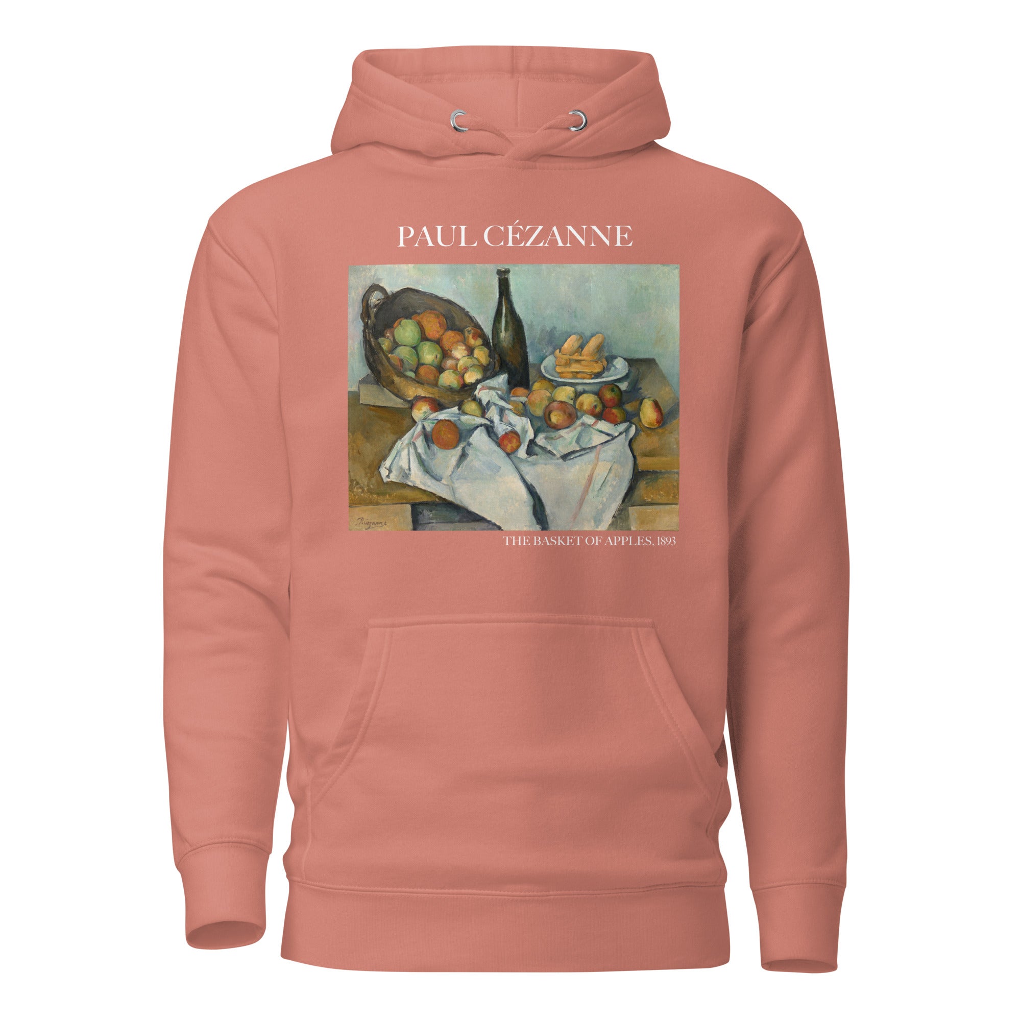 Kapuzenpullover mit berühmtem Gemälde „Der Apfelkorb“ von Paul Cézanne | Unisex-Kapuzenpullover mit Premium-Kunstmotiv