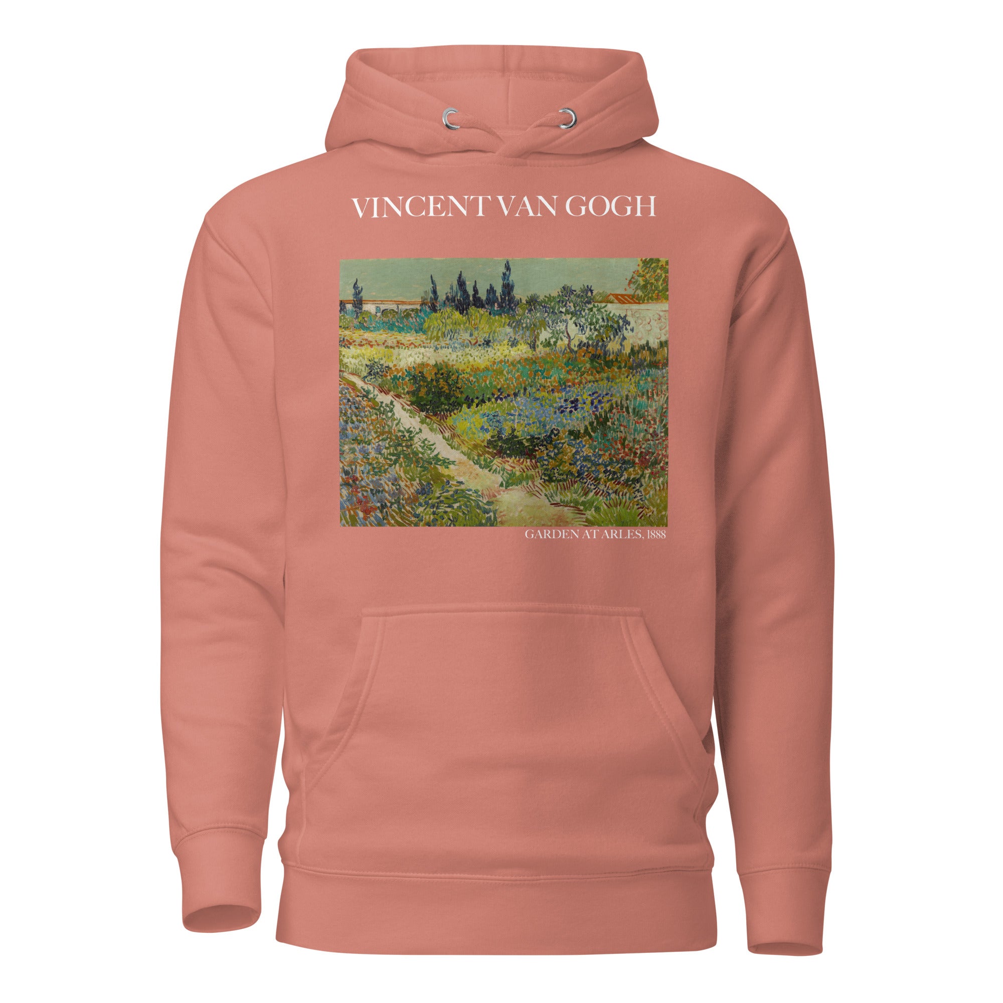 Vincent van Gogh 'Garden at Arles' Famous Painting Hoodie | Unisex Premium Art Hoodie