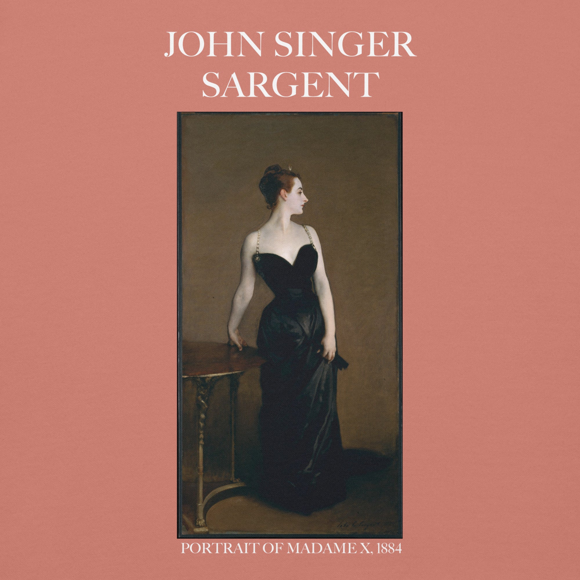 John Singer Sargent 'Portrait of Madame X' Famous Painting Hoodie | Unisex Premium Art Hoodie